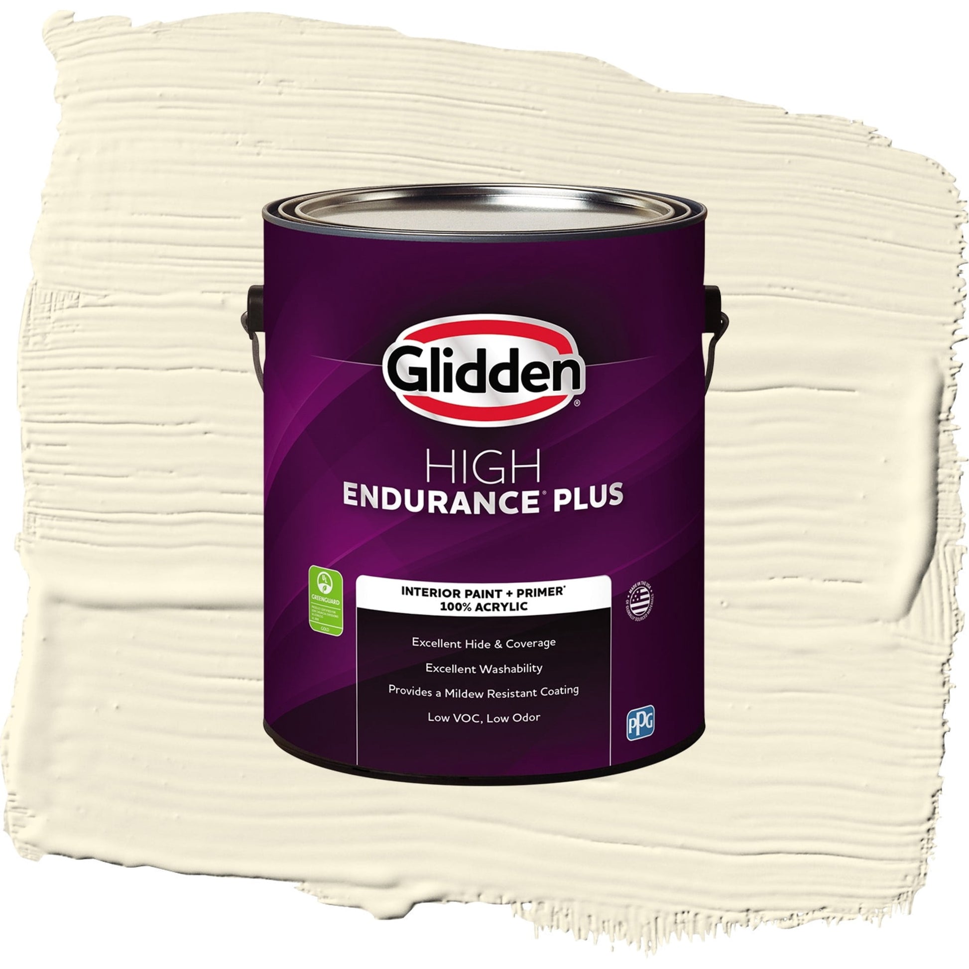 Glidden HEP Mesa Beige / Yellow, Eggshell Interior Paint with Primer, 1 Gallon