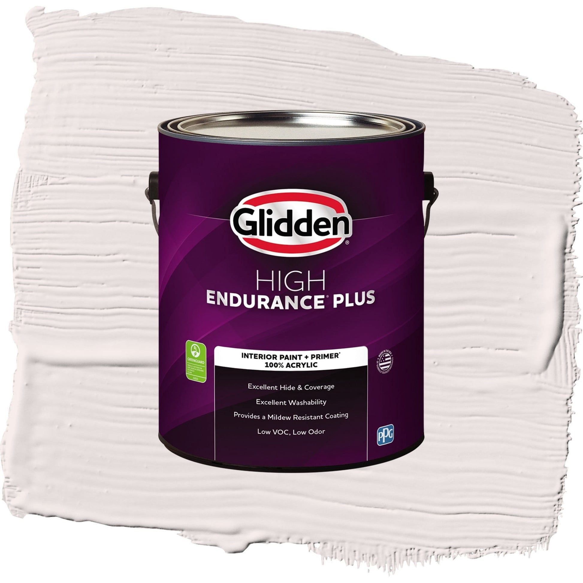 Glidden HEP Milk And Cookies Interior Paint + Primer Semi Gloss , 1 Gallon