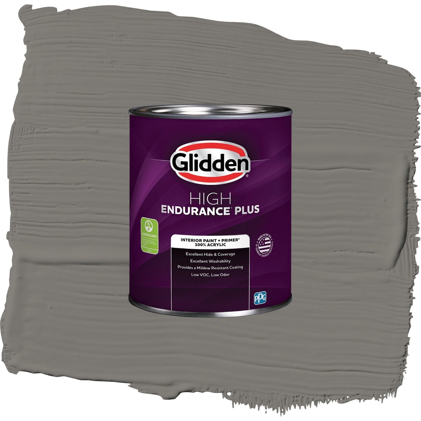 Glidden HEP On The Edge Interior Paint + Primer Flat , 1 Quart