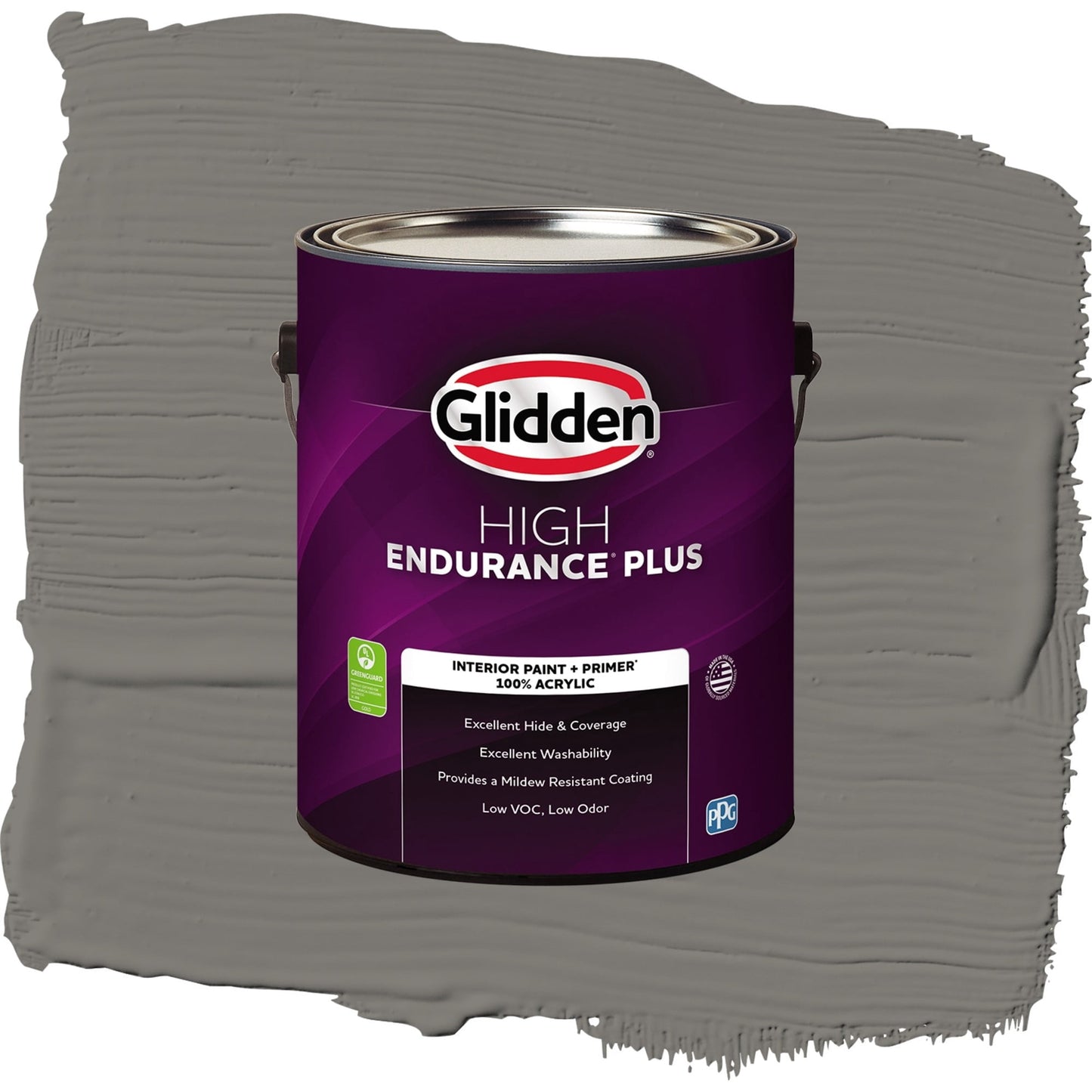 Glidden HEP On The Edge Interior Paint + Primer Semi Gloss , 1 Gallon