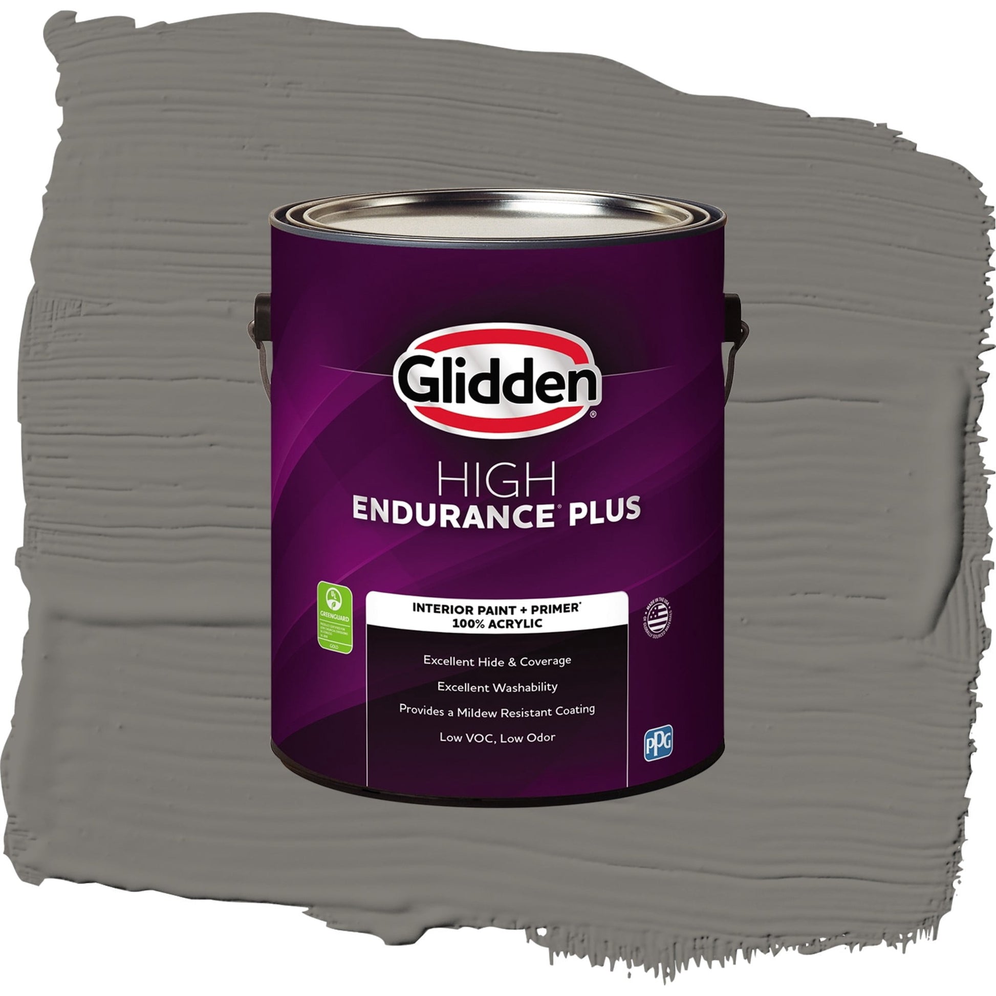 Glidden HEP On The Edge Interior Paint + Primer Semi Gloss , 1 Gallon