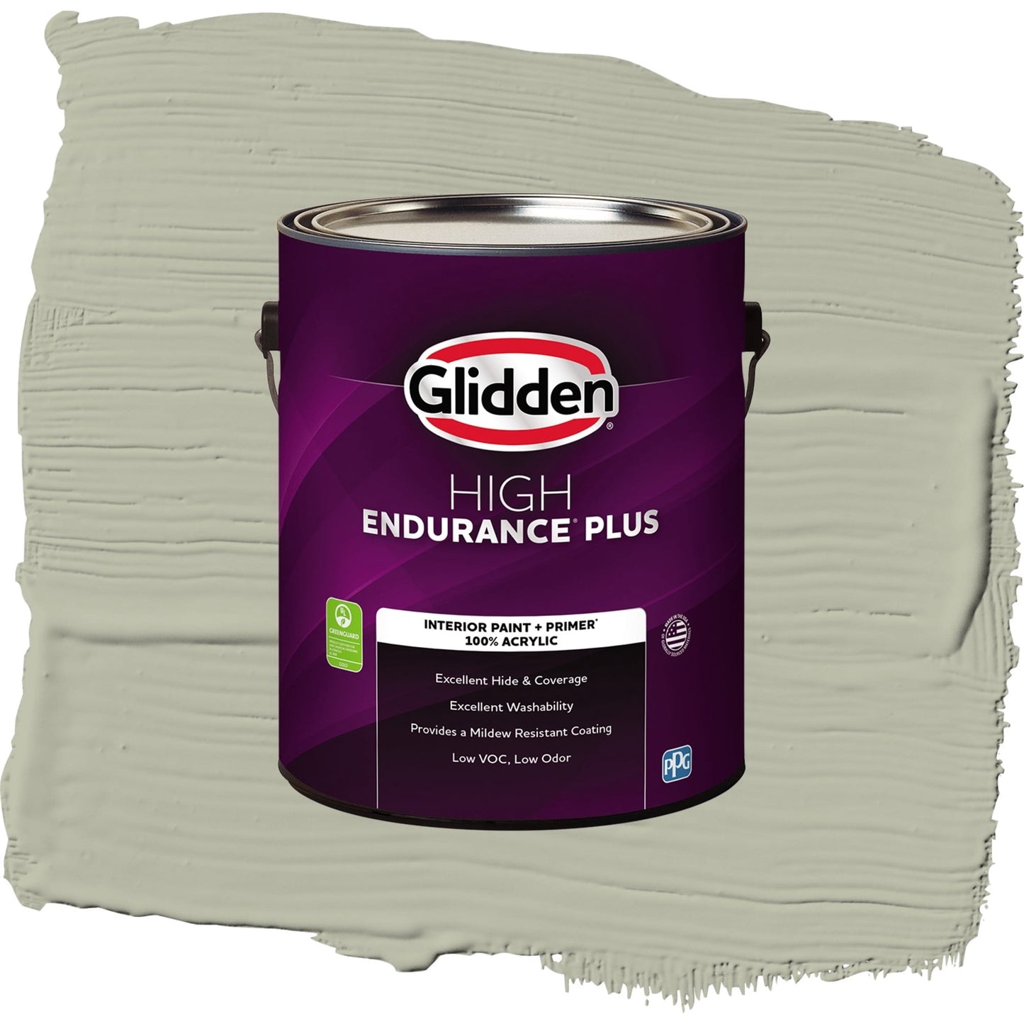 Glidden HEP Pine Crush Interior Paint + Primer Flat , 1 Gallon