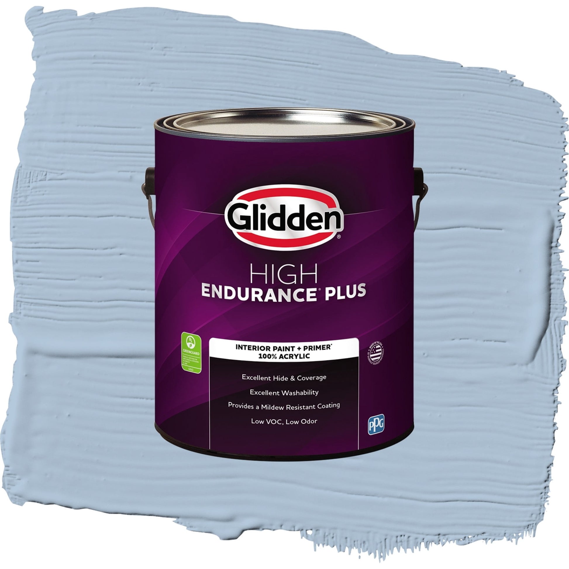 Glidden HEP Rendezvous Interior Paint + Primer Flat , 1 Gallon