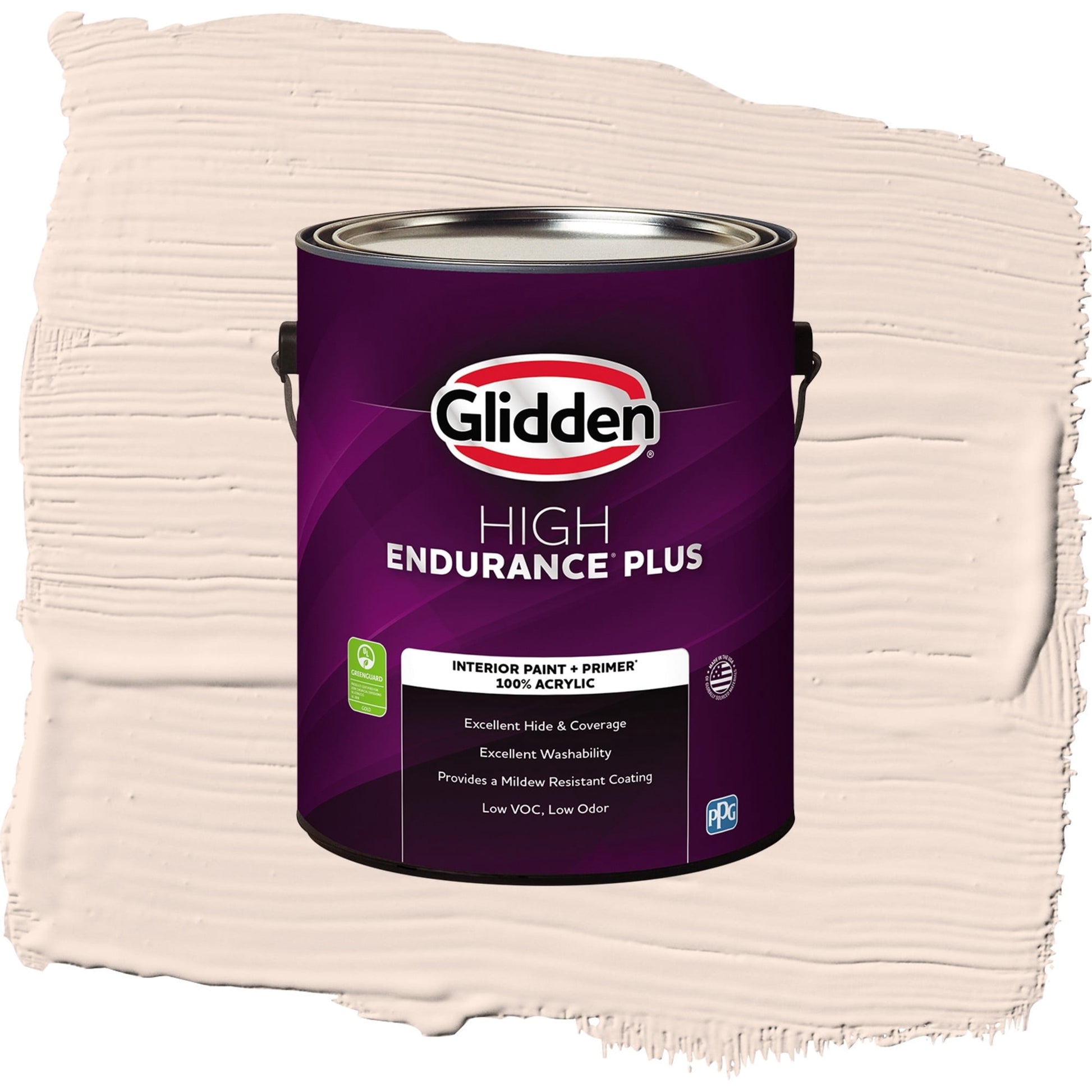 Glidden HEP Spice Cookie Interior Paint + Primer Flat , 1 Gallon
