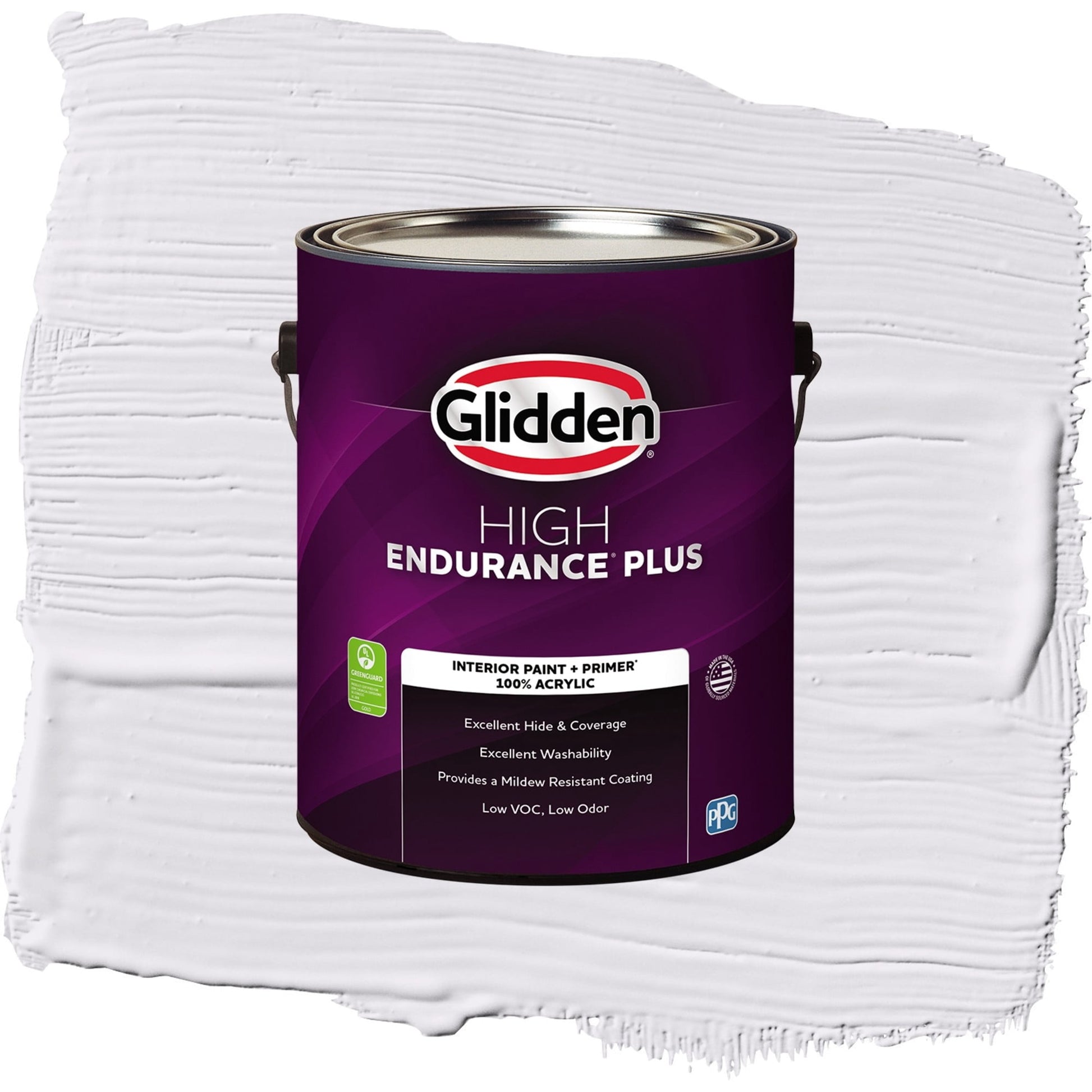 Glidden HEP Violet Hush Interior Paint + Primer Eggshell , 1 Gallon