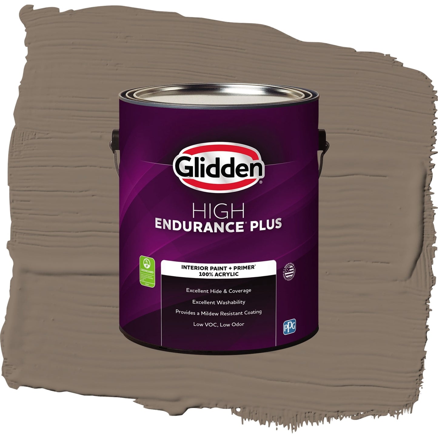 Glidden HEP Wicker Basket Interior Paint + Primer Flat , 1 Gallon