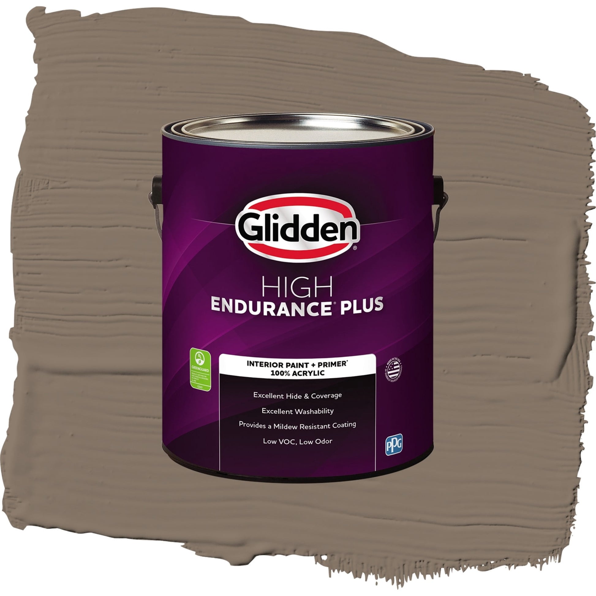 Glidden HEP Wicker Basket Interior Paint + Primer Flat , 1 Gallon
