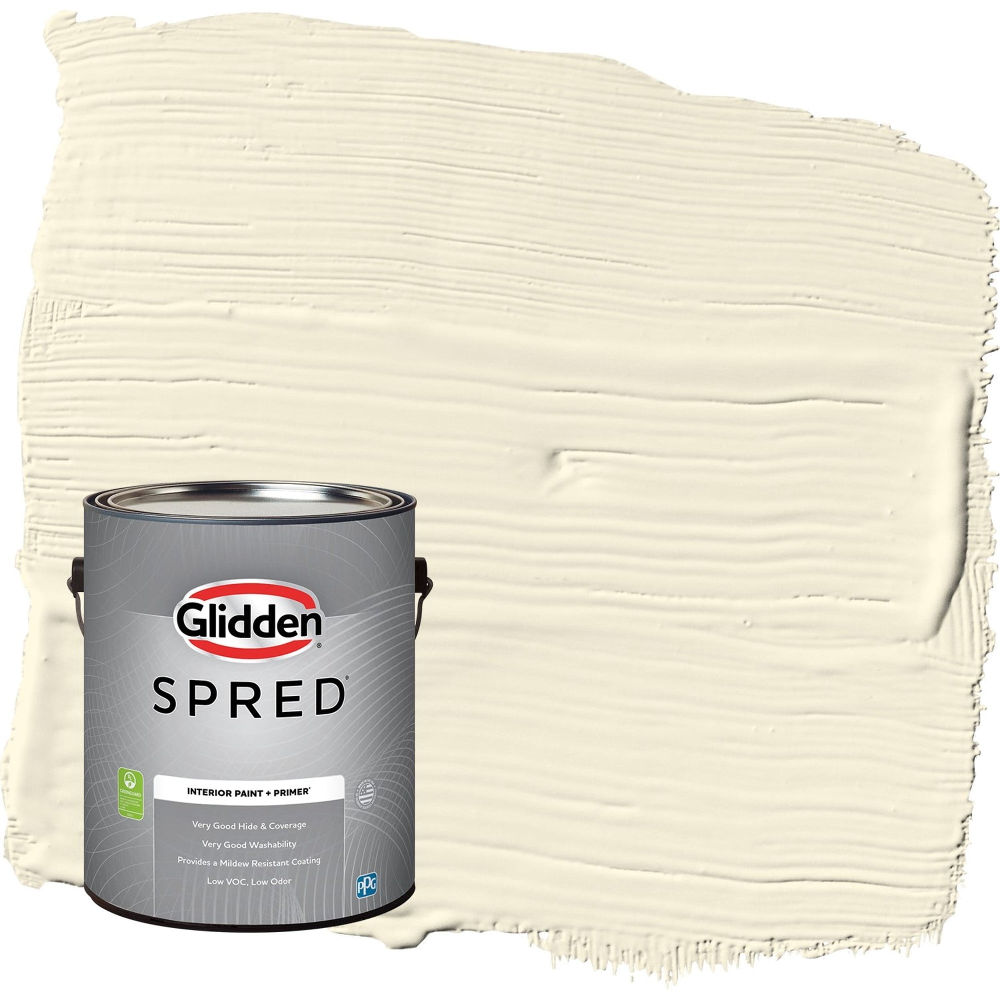 Glidden Spred Mesa Beige / Yellow, Semi-Gloss Interior Paint with Primer, 1 Gallon
