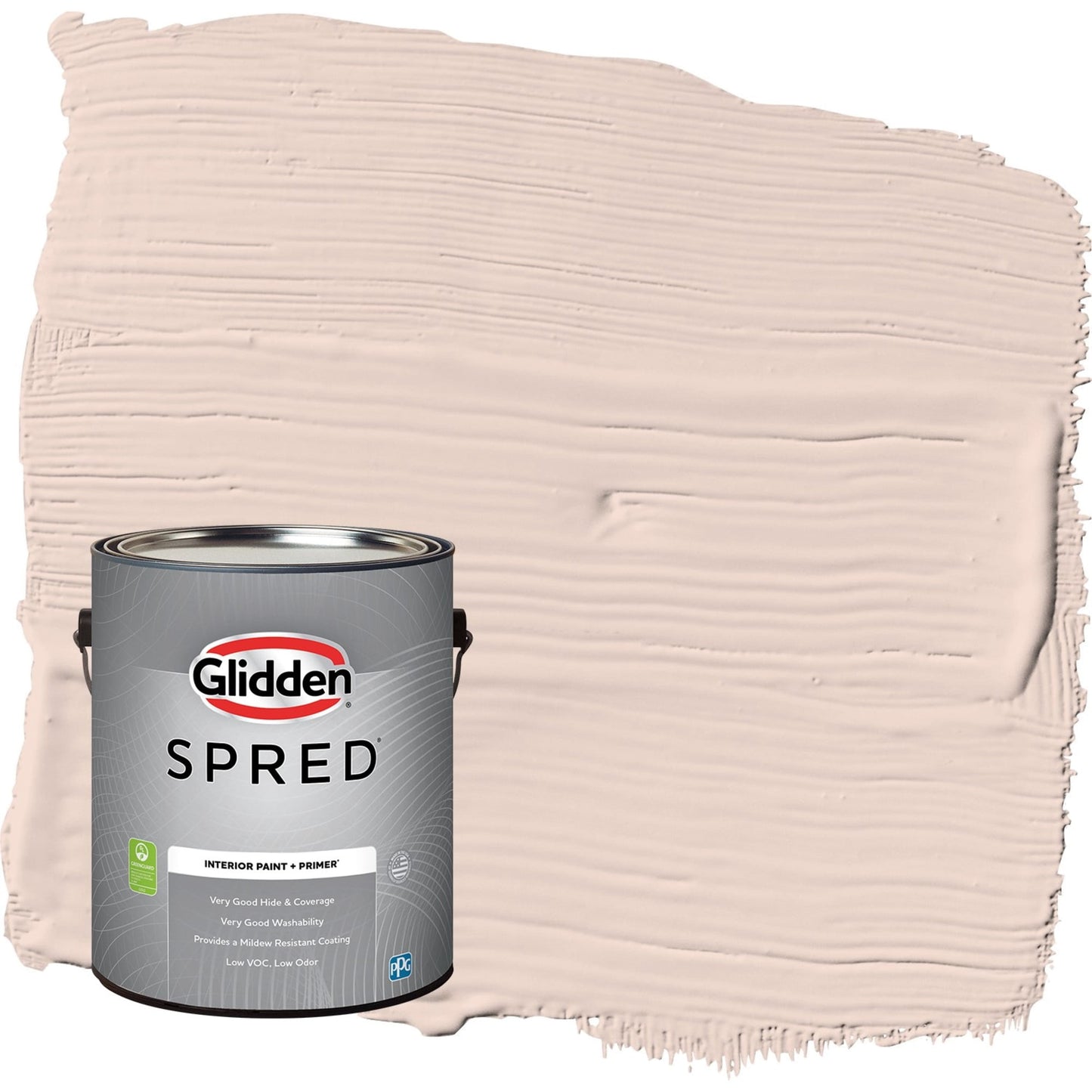 Glidden Spred Boardwalk / Orange, Semi-Gloss Interior Paint with Primer, 1 Gallon