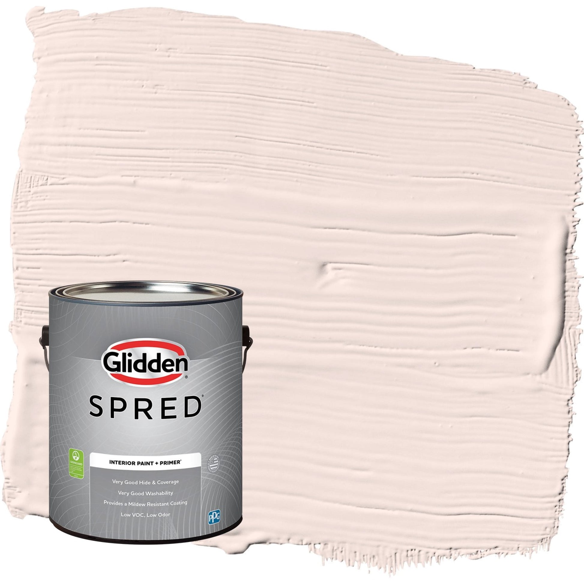 Glidden Spred Brandy Alexander / Red, Semi-Gloss Interior Paint with Primer, 1 Gallon