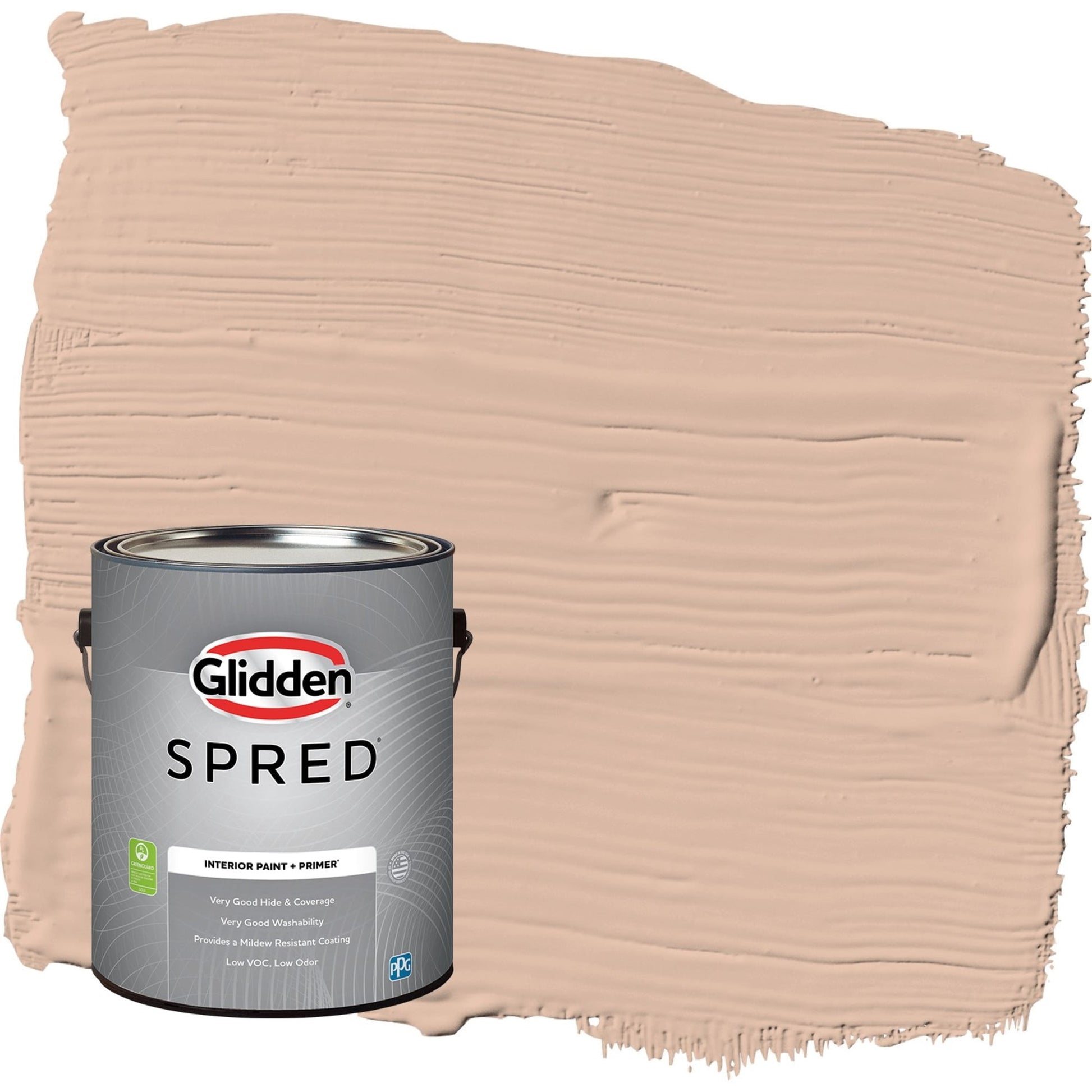 Glidden Spred Cinnamon Ice / Orange, Eggshell Interior Paint with Primer, 1 Gallon