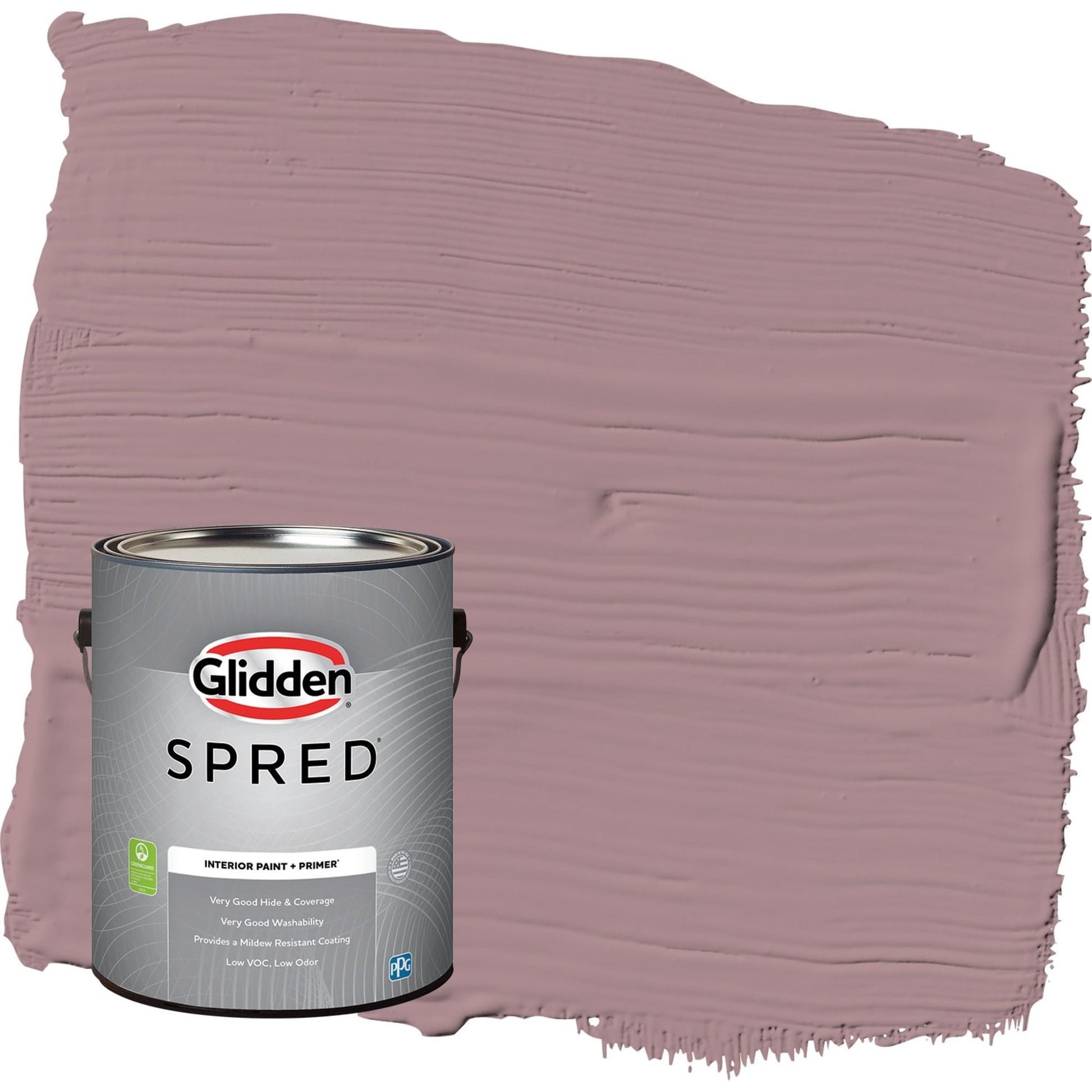 Glidden Spred Coffee Rose / Purple, Semi-Gloss Interior Paint with Primer, 1 Gallon