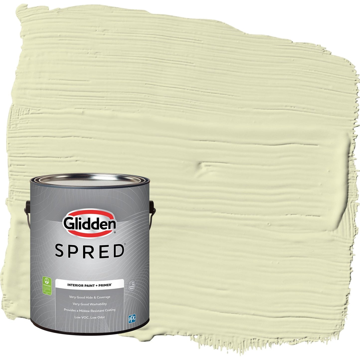 Glidden Spred Forgive Quickly / Green, Eggshell Interior Paint with Primer, 1 Gallon