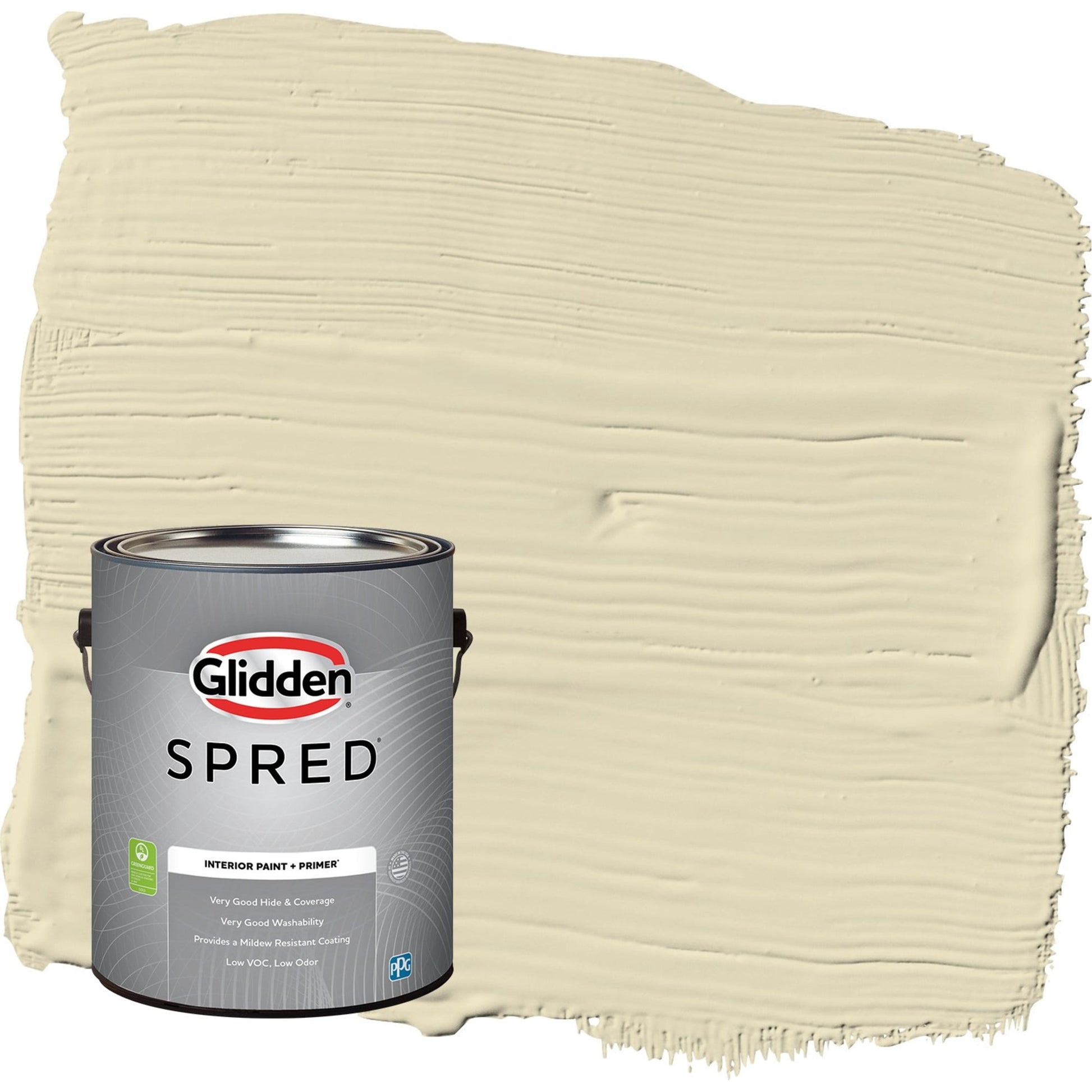 Glidden Spred Namaste / Green, Eggshell Interior Paint with Primer, 1 Gallon