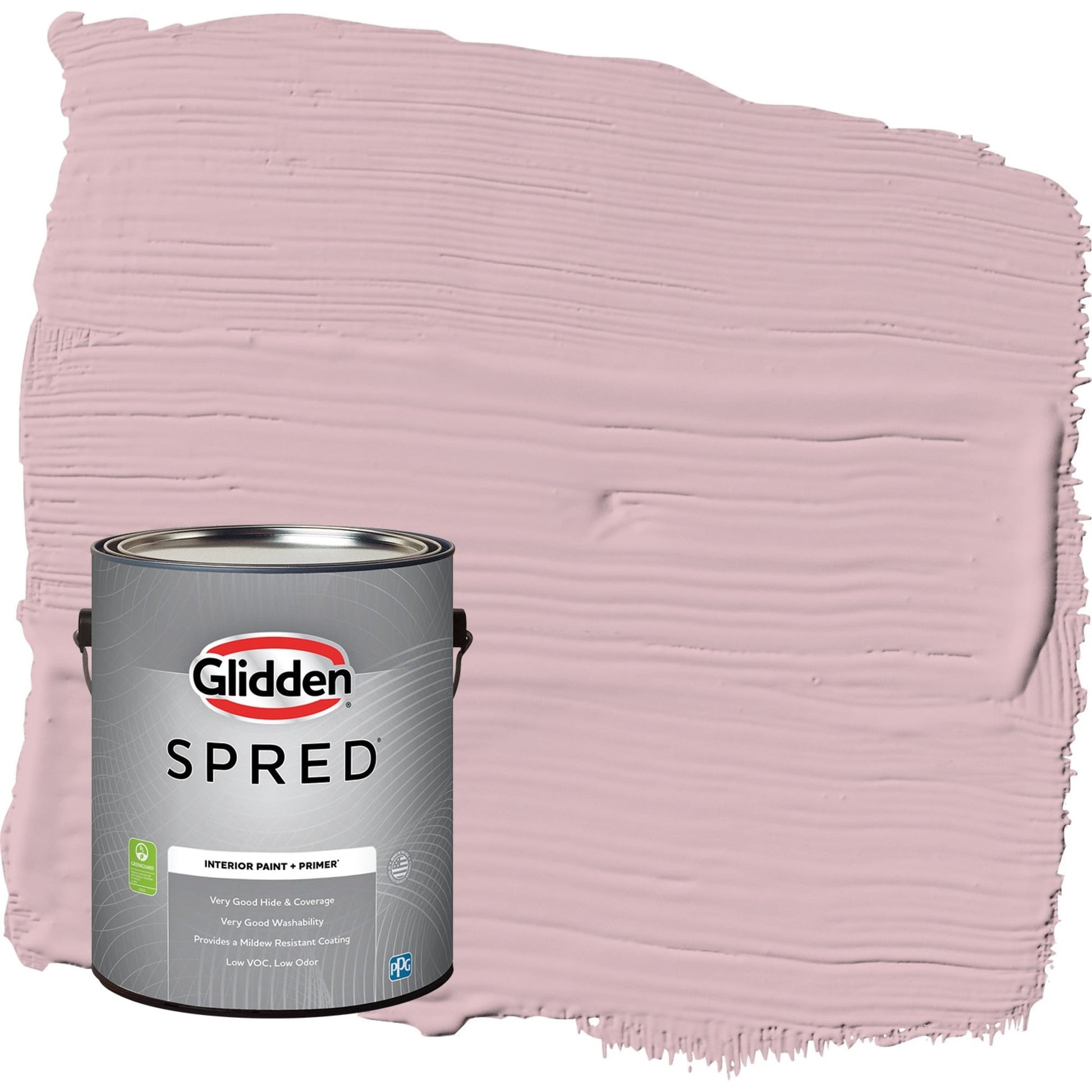 Glidden Spred Nostalgia / Purple, Eggshell Interior Paint with Primer, 1 Gallon