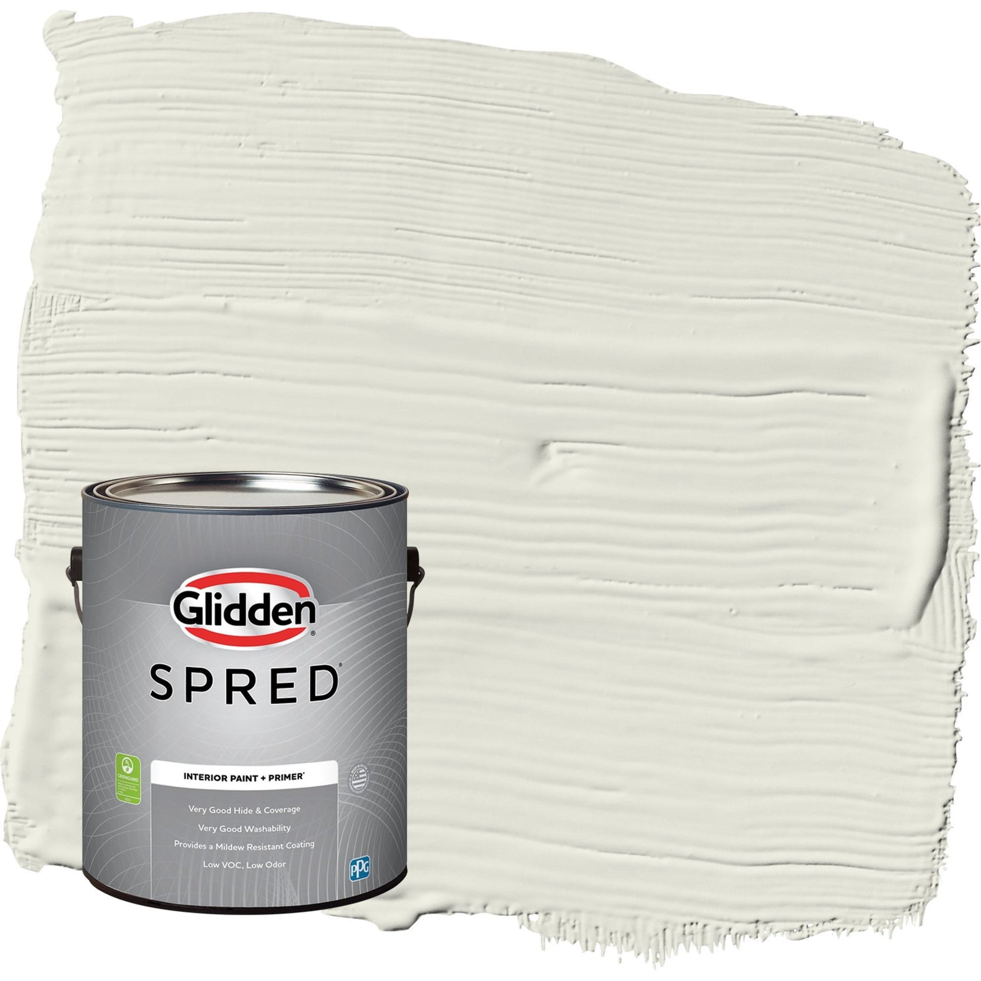 Glidden Spred Rain Cloud / Green, Eggshell Interior Paint with Primer, 1 Gallon