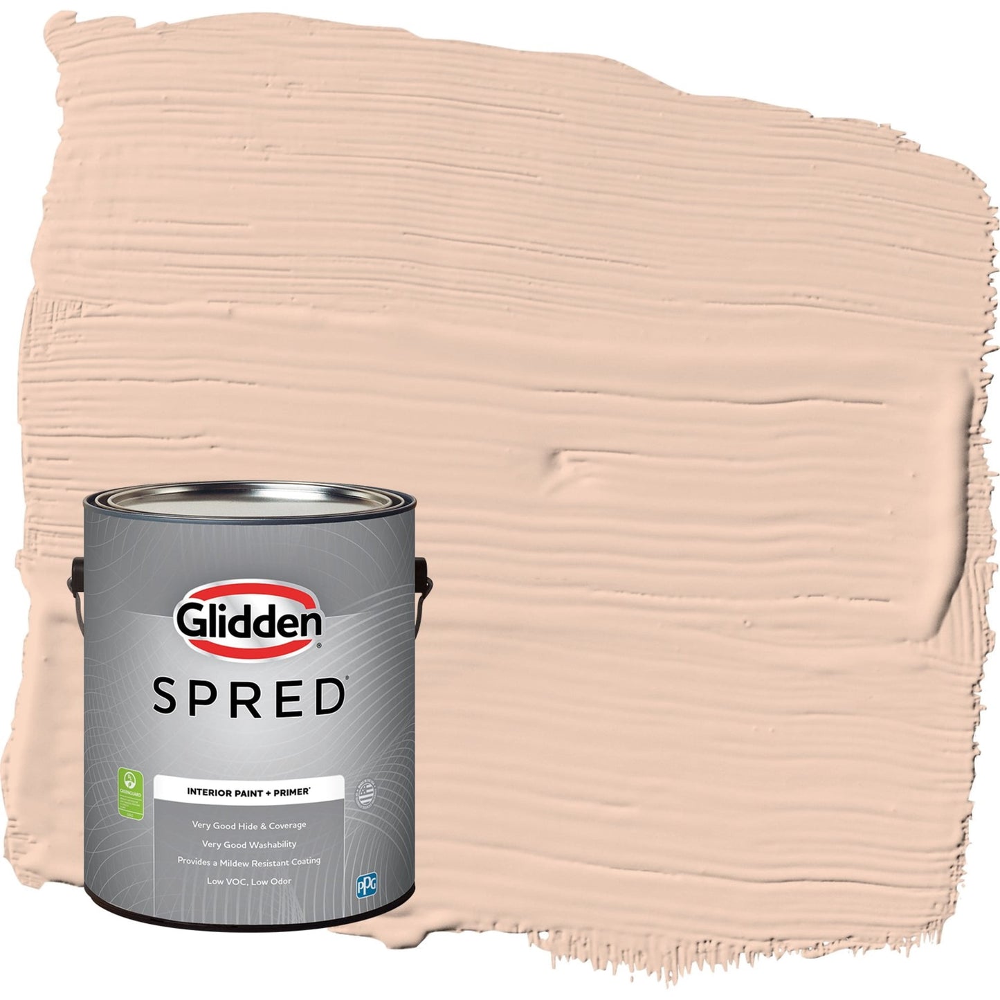 Glidden Spred Scotchtone / Orange, Eggshell Interior Paint with Primer, 1 Gallon