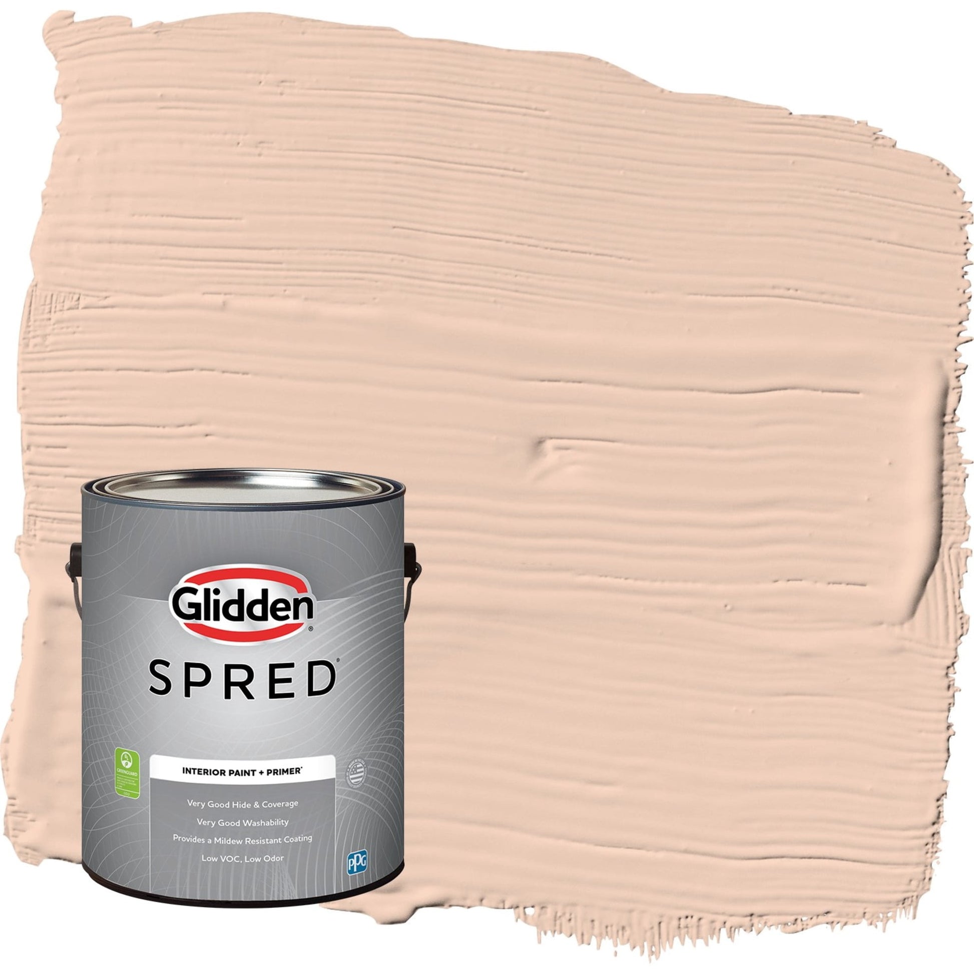 Glidden Spred Scotchtone / Orange, Flat Interior Paint with Primer, 1 Gallon