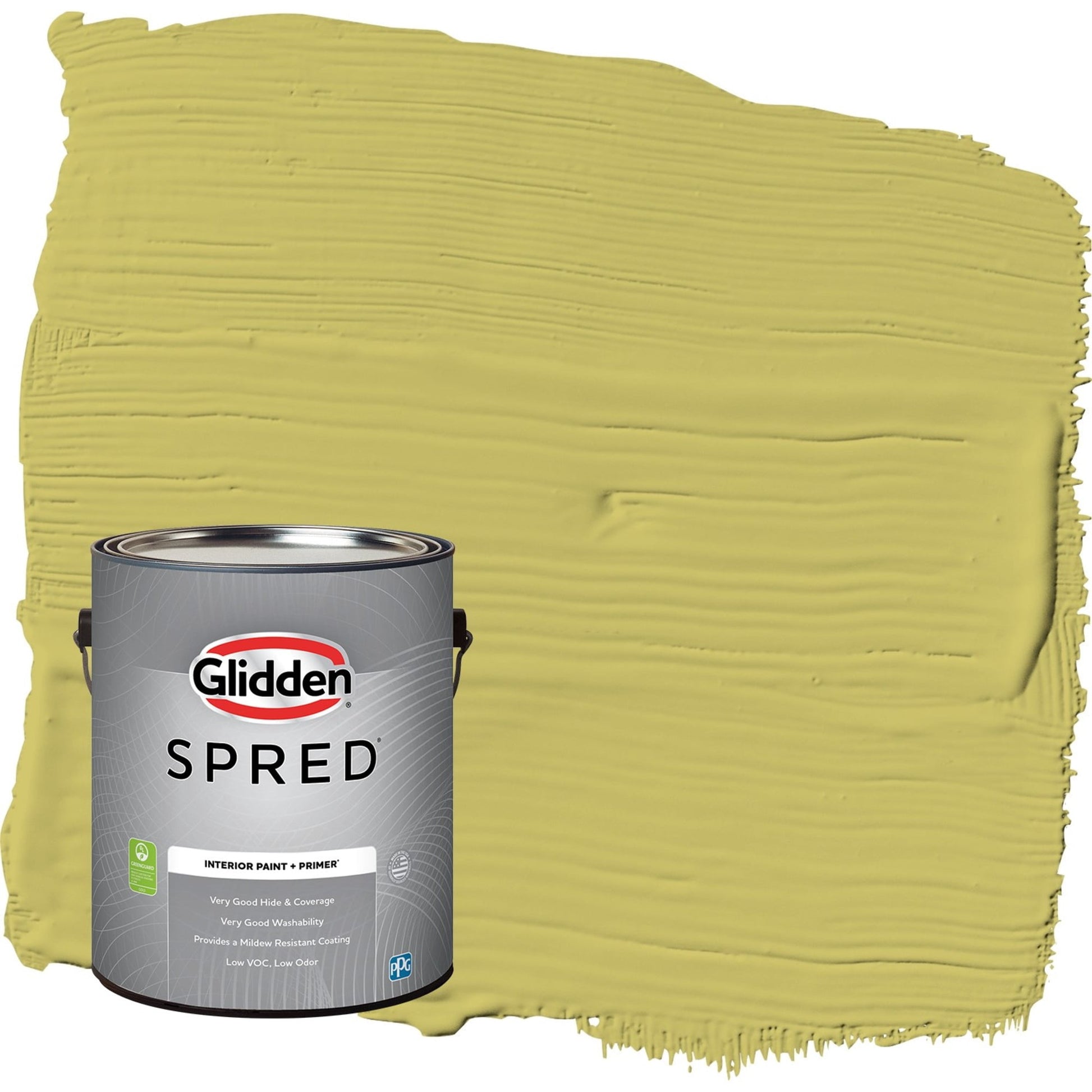 Glidden Spred Secret Safari / Green, Eggshell Interior Paint with Primer, 1 Gallon