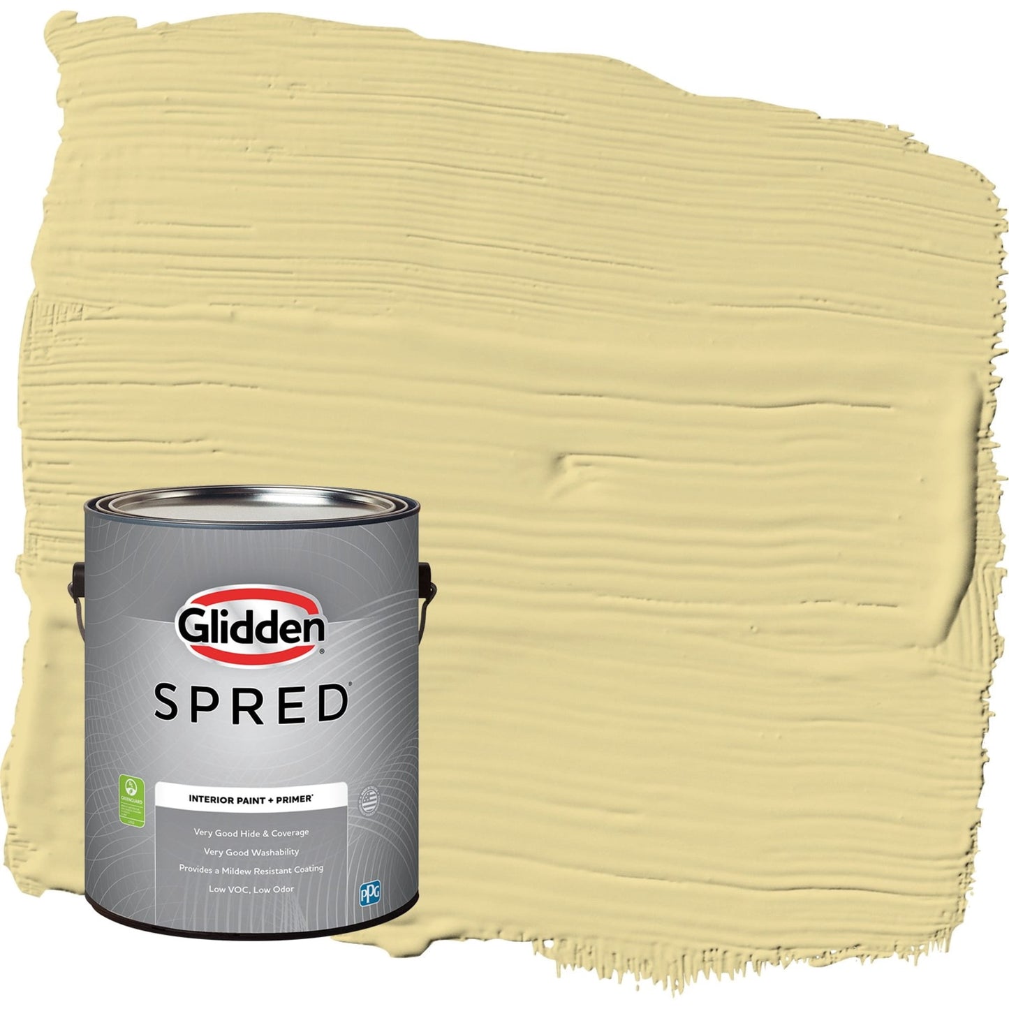 Glidden Spred Twinkle Toes / Green, Semi-Gloss Interior Paint with Primer, 1 Gallon