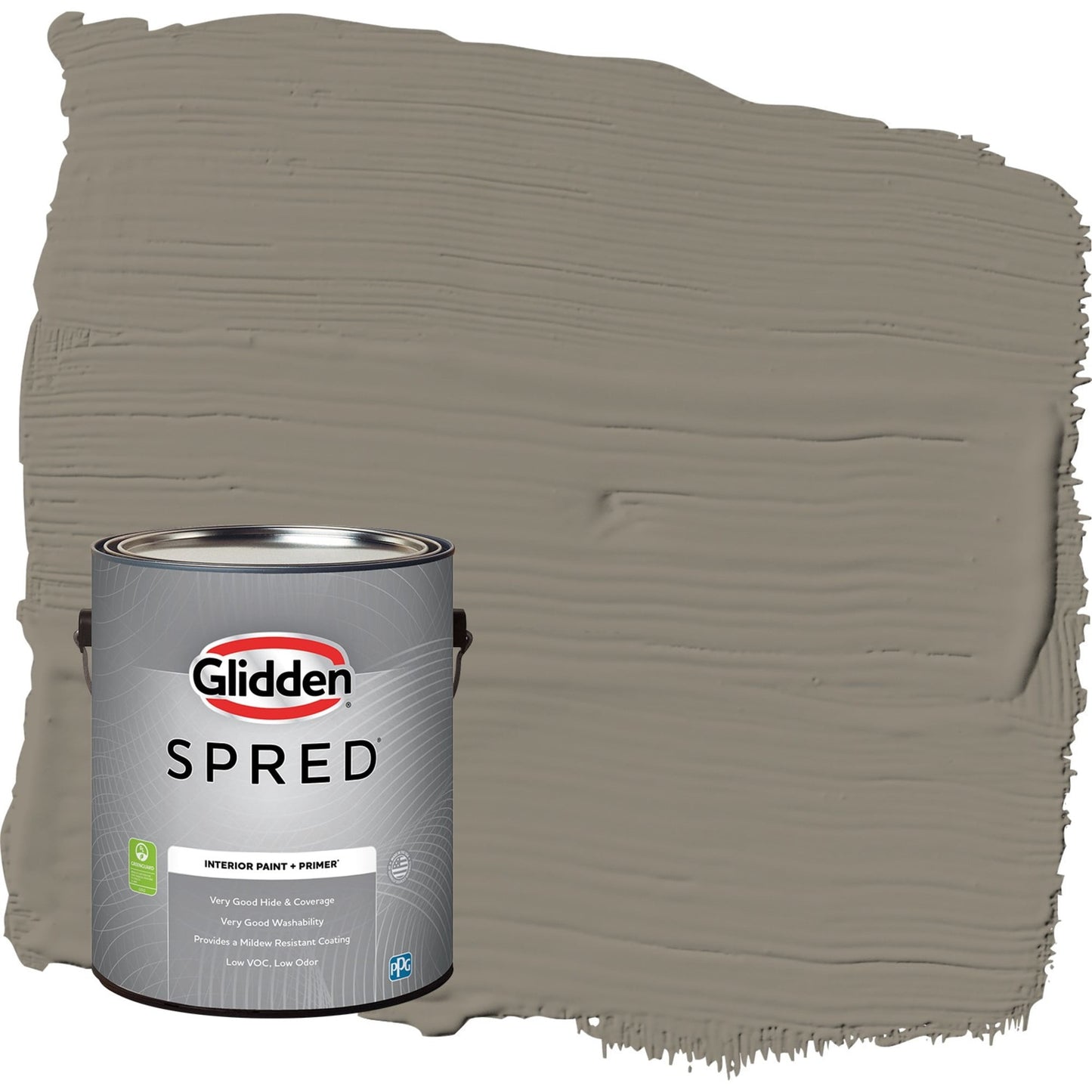 Glidden Spred Roller Coaster / Tan, Eggshell Interior Paint with Primer, 1 Gallon
