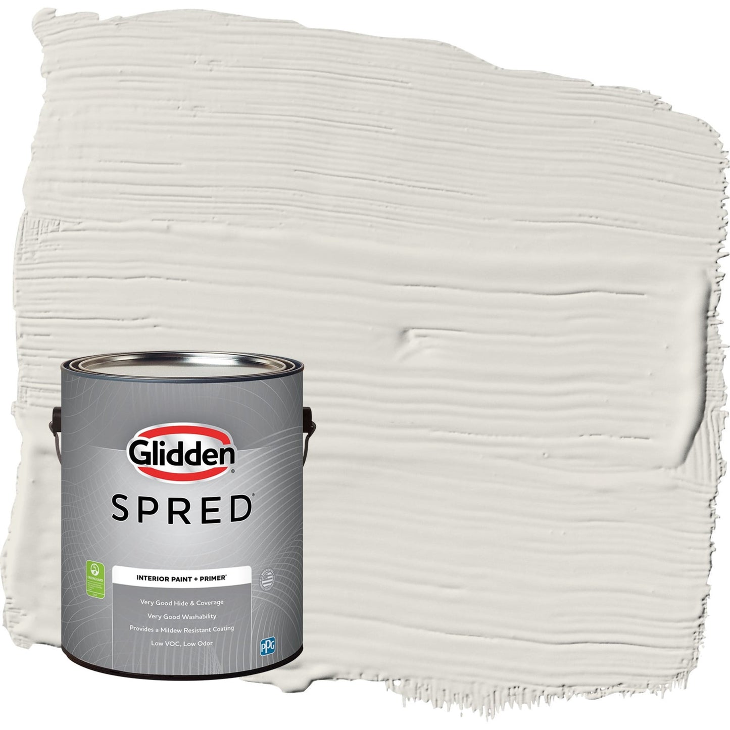 Glidden Spred Shark / Beige, Flat Interior Paint with Primer, 1 Gallon
