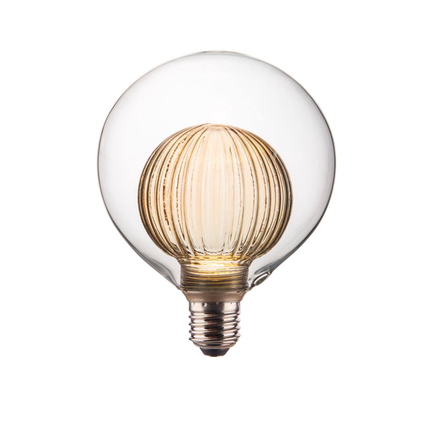 Globe Electric G40 E26 (Medium) LED Bulb Soft White 3 Watt Equivalence 1 pk