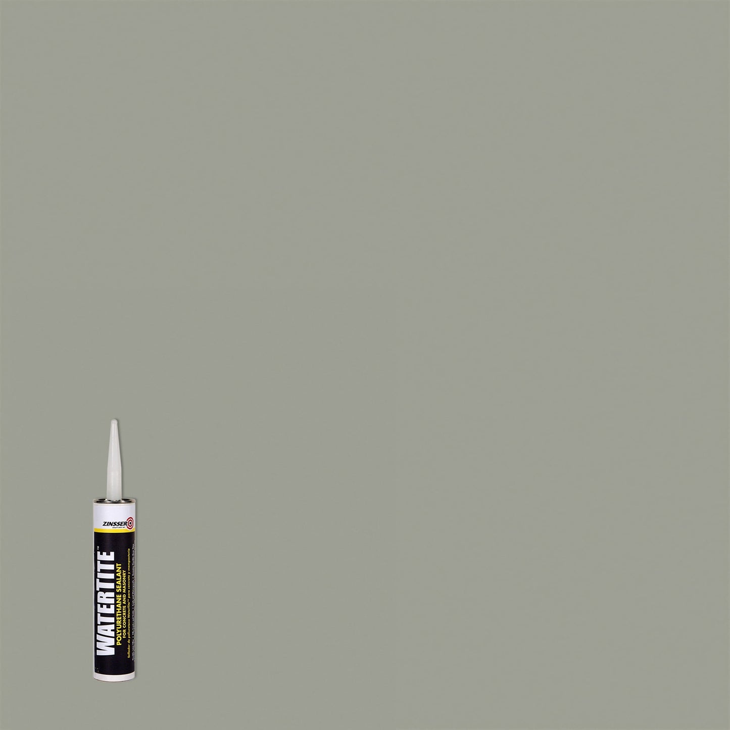 12 Pack, Gray, Zinsser WaterTite Polyurethane Sealant for Concrete and Masonry-5091DSV, 10.1 oz Cartridge