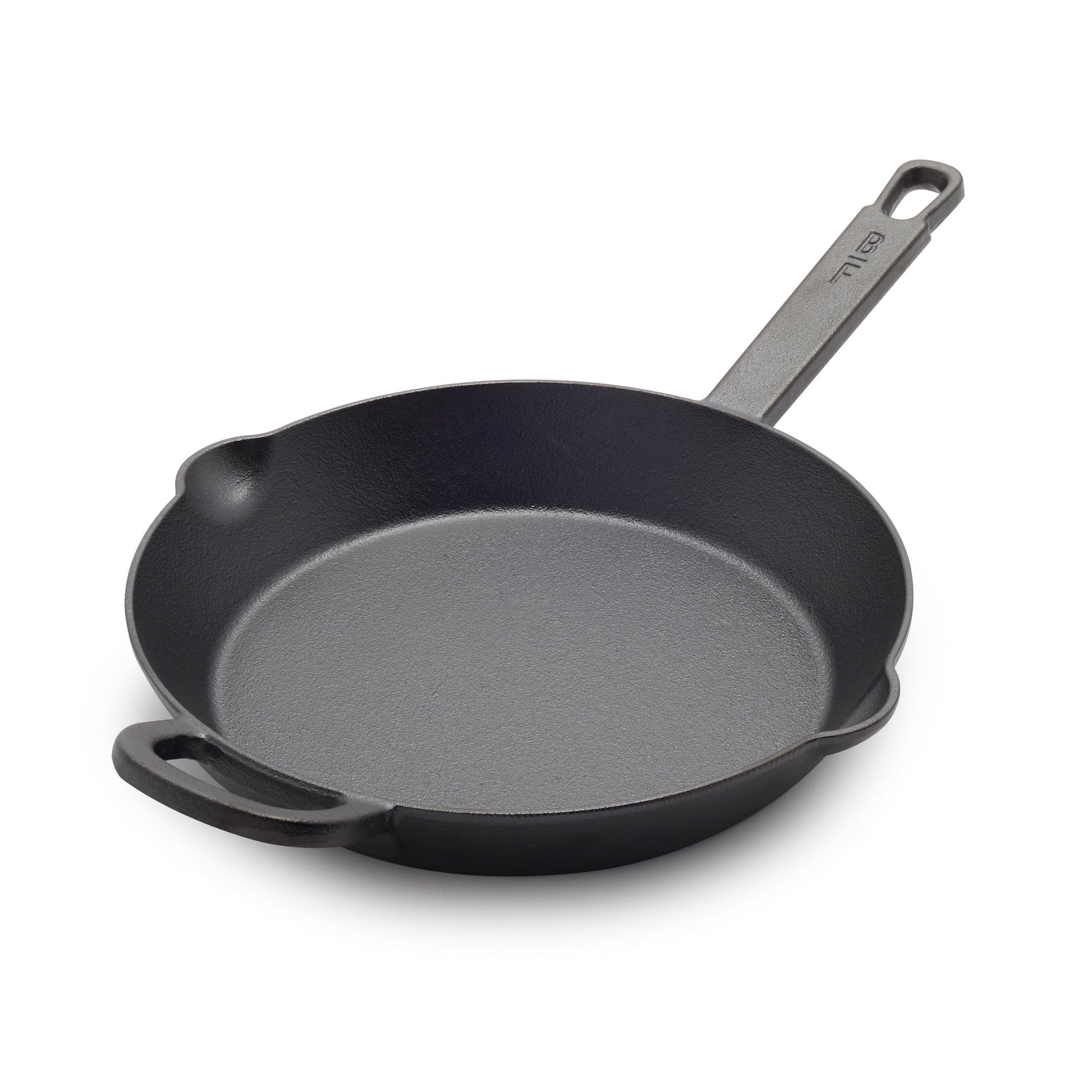 GreenPan Bobby Flay 10â€ Cast Iron Pre-Seasoned Skillet with Helper Handle, Heavy Duty, Black