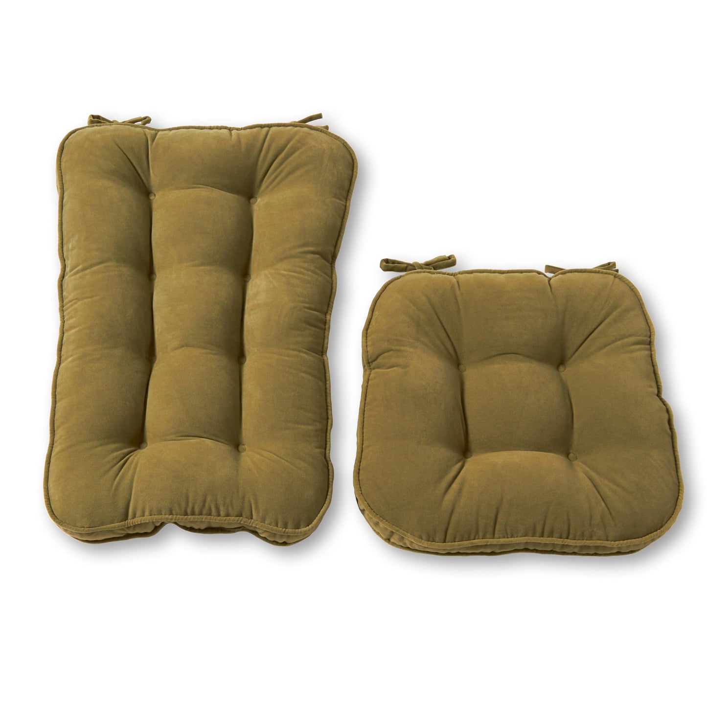 Greendale Home Fashions Hyatt Moss Jumbo 2-Piece Rocking Chair Cushion Set