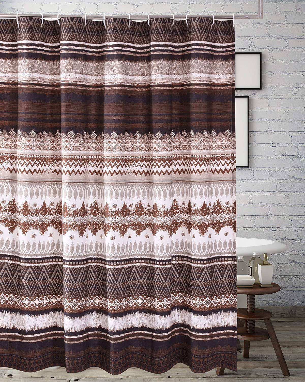 Greenland Home Southwest Latte Bath and Shower Curtain