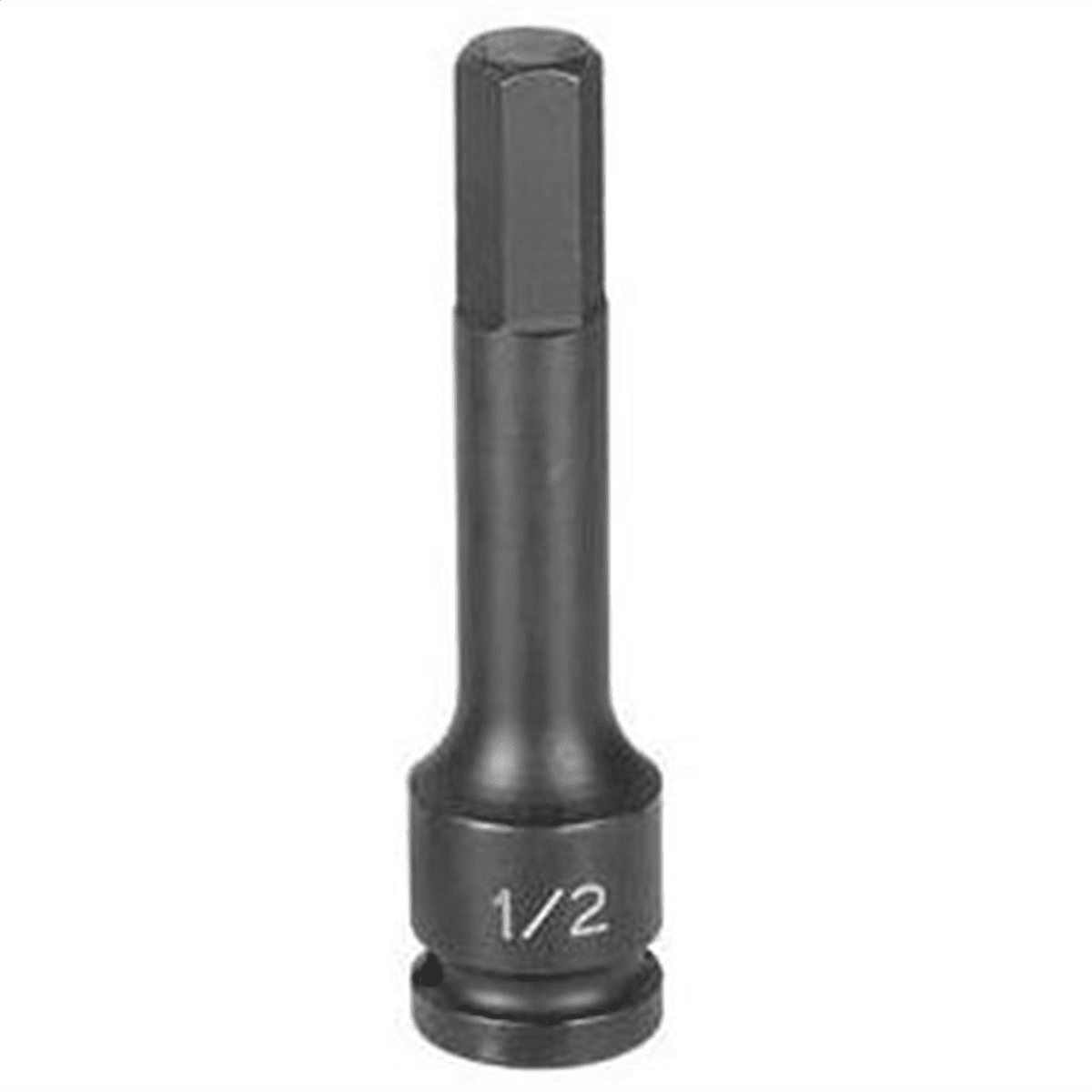 Grey Pneumatic 1/2" Drive x 5/8" Hex Driver 4" Length