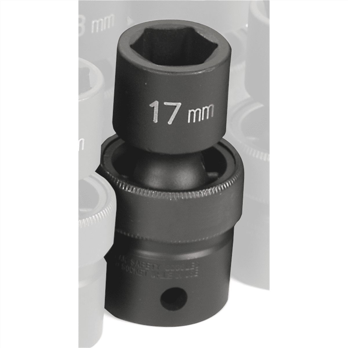Grey Pneumatic 2017UM 1/2" Drive x 17mm Standard Universal
