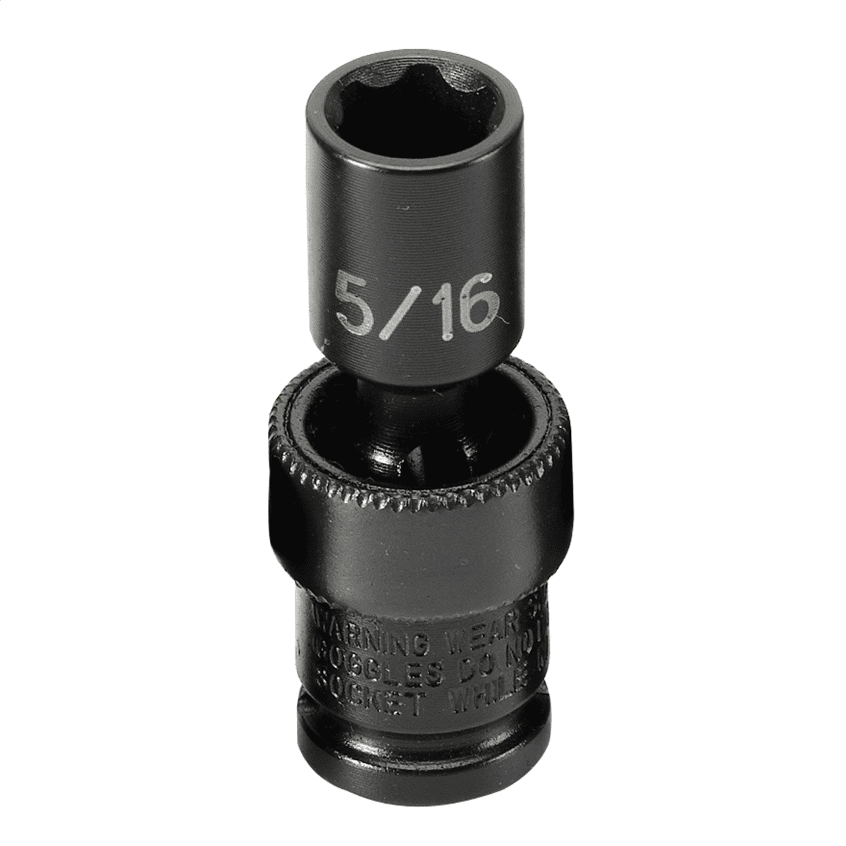 Grey Pneumatic 1/4" Surface Drive x 5/16" Standard Universal Socket