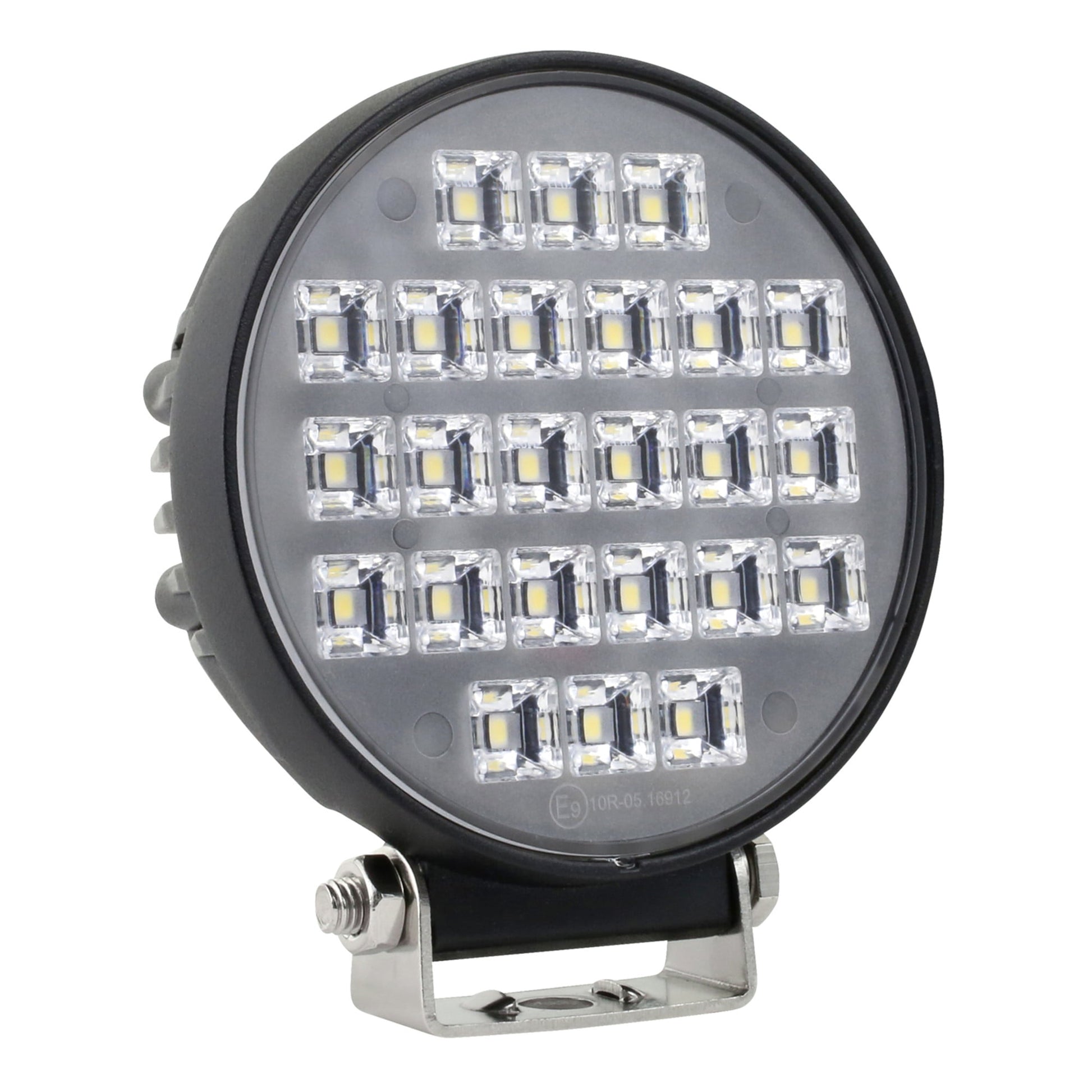 Grote BZ121-5 BriteZone LED Work Light - 1900 Raw Lumen, Round with Switch (Retail Package)
