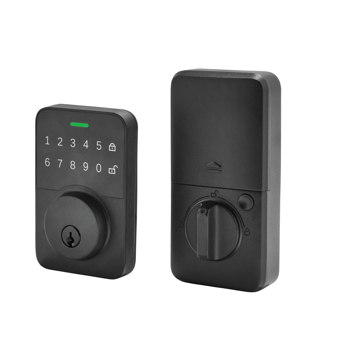 Hyper Tough Matte Black Electronic Keypad Deadbolt Lock