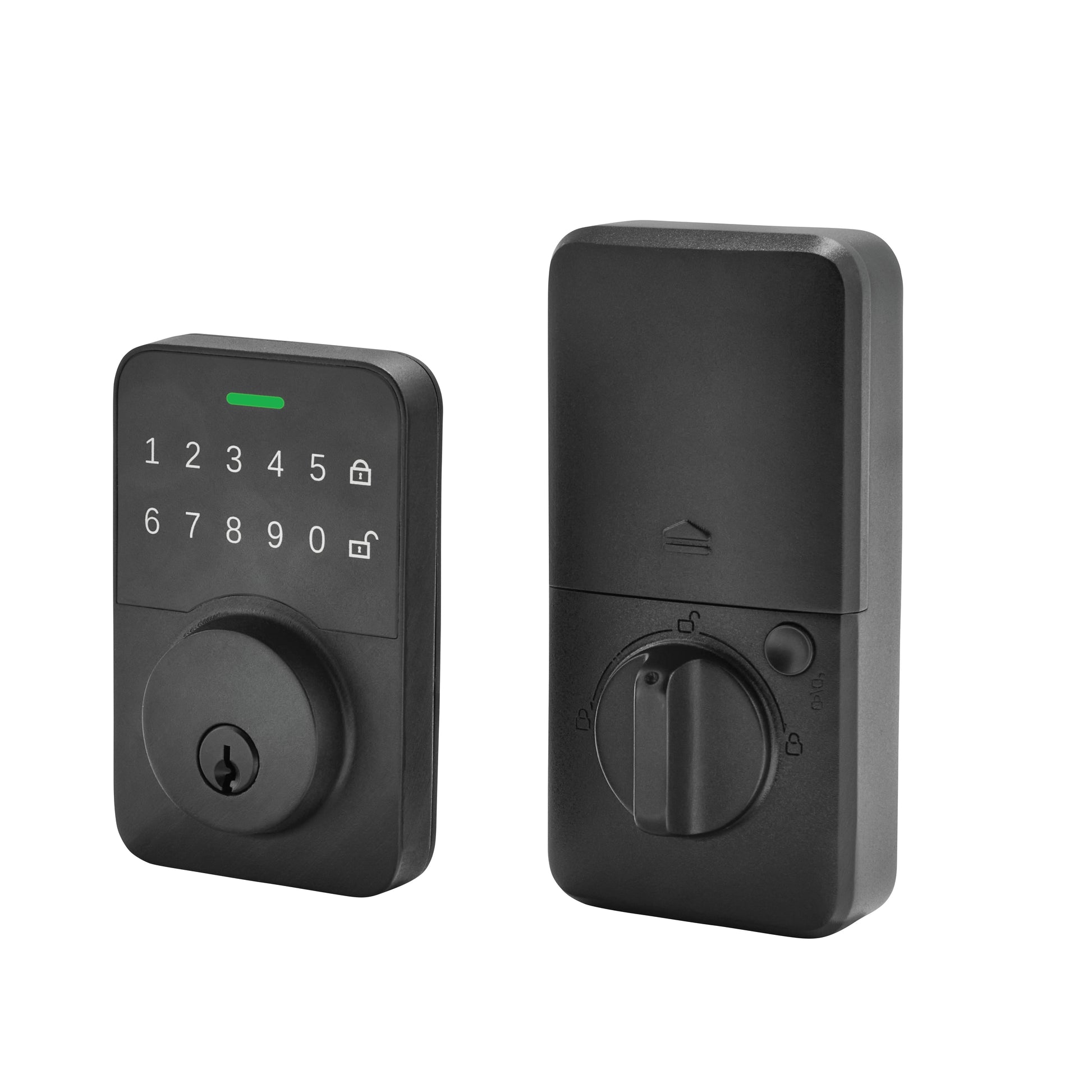 Hyper Tough Matte Black Electronic Keypad Deadbolt Lock