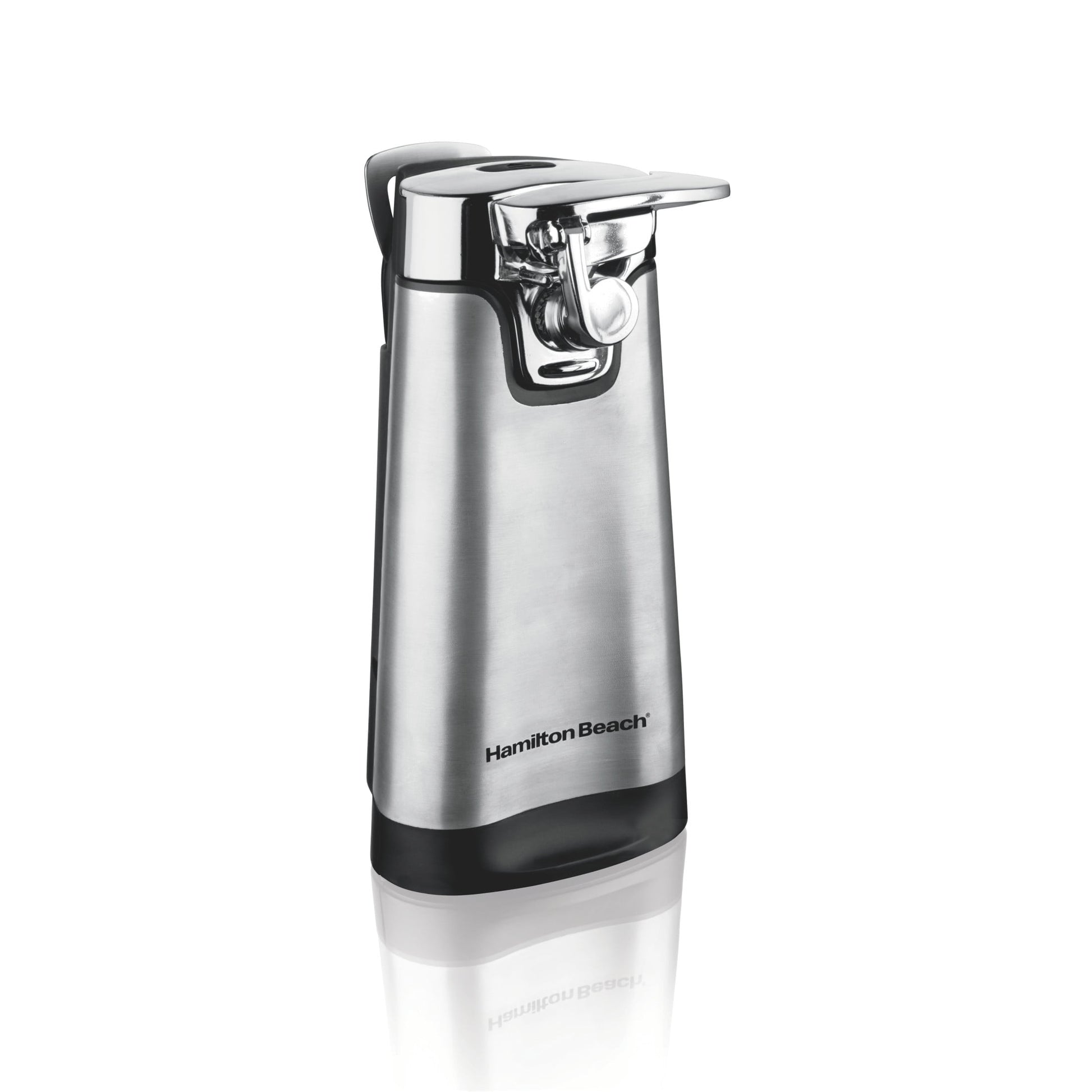 Hamilton Beach SureCut Electric Can Opener, One-Touch, Hands-Free, Multi-Tool Included, Stainless Steel