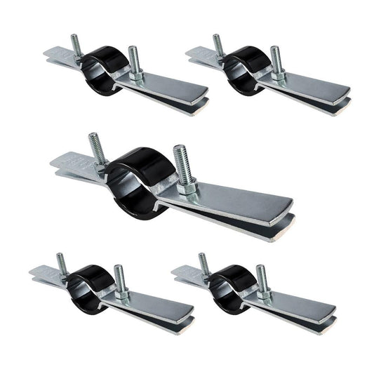 Highcraft 2-1/2 in. Riser Clamp in Plastic Coated Steel (5-Pack)