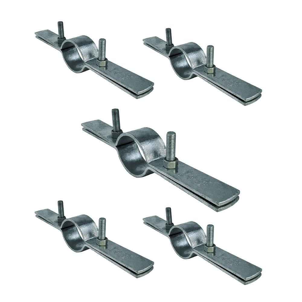 Highcraft 2 in. Riser Clamp in Galvanized Steel (5-Pack)