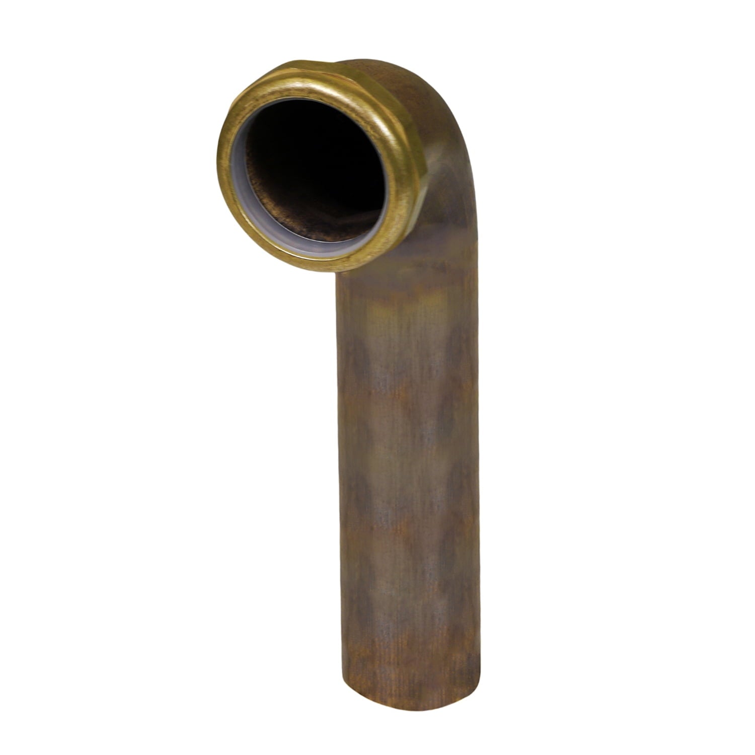 Highcraft 20-19242 Slip Joint Waste Bend for Tubular Drain Applications, 1-1/2 in. x 24 in., 20GA Brass