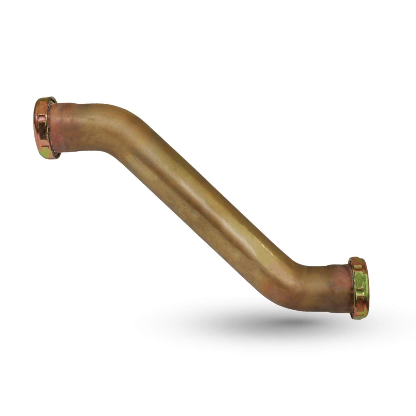 Highcraft 22122 Double Offset for Tubular Drain Applications, 1-1/2 in. x 12 in., 22GA Brass