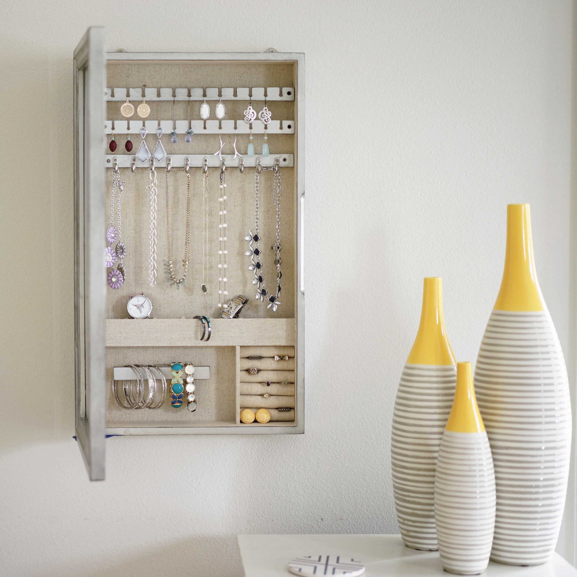 Hives and Honey Tiffany Jewelry Armoire
