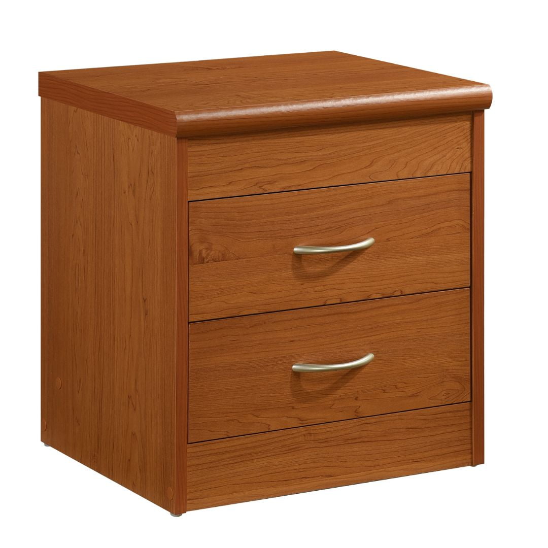 Hodedah 2-Drawer Nightstand, Cherry