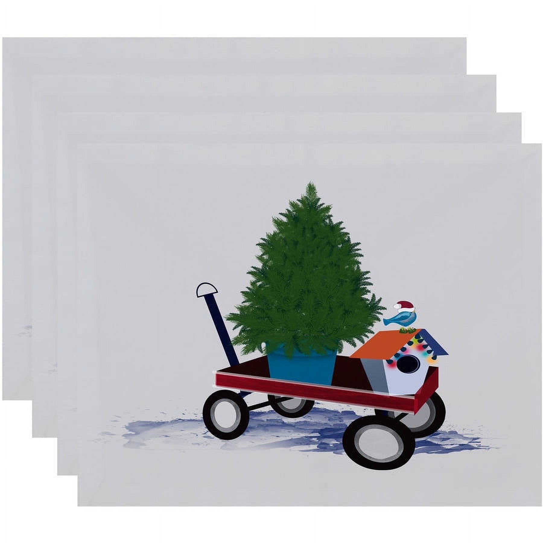 Holiday Essence Take Me Home Geometric Print Placemat
