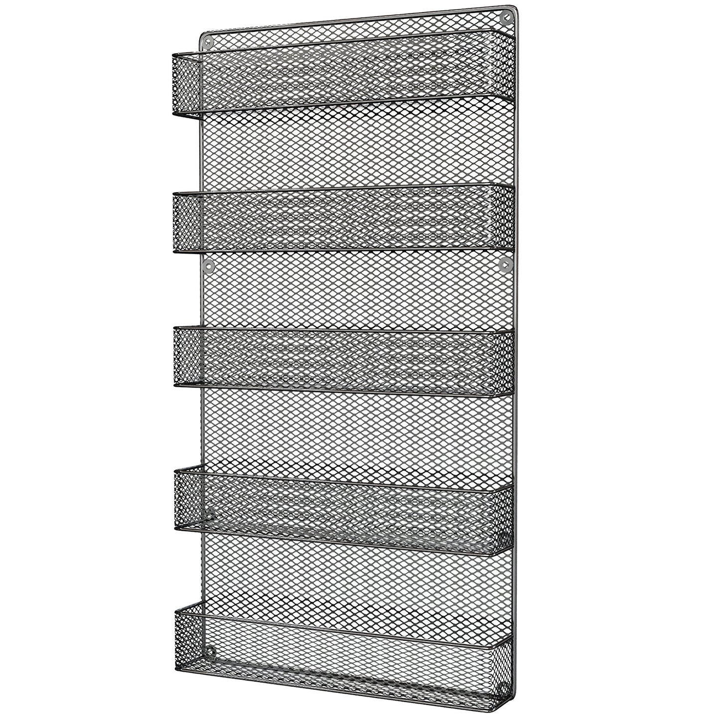 Home-Complete Spice Rack Organizer - Wall-Mount Shelves for Kitchen Storage