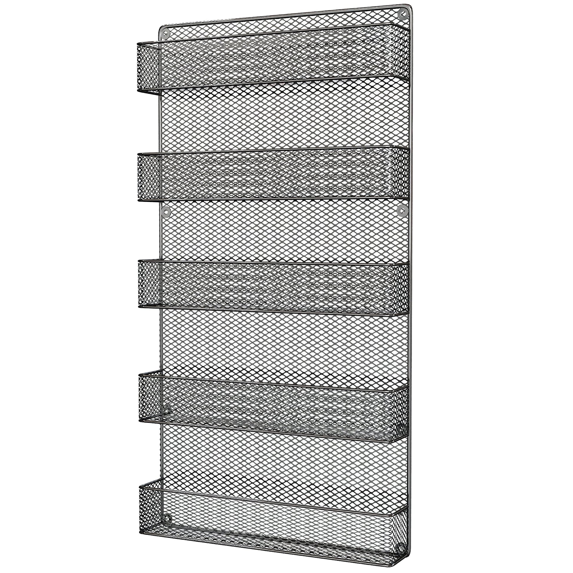 Home-Complete Spice Rack Organizer - Wall-Mount Shelves for Kitchen Storage