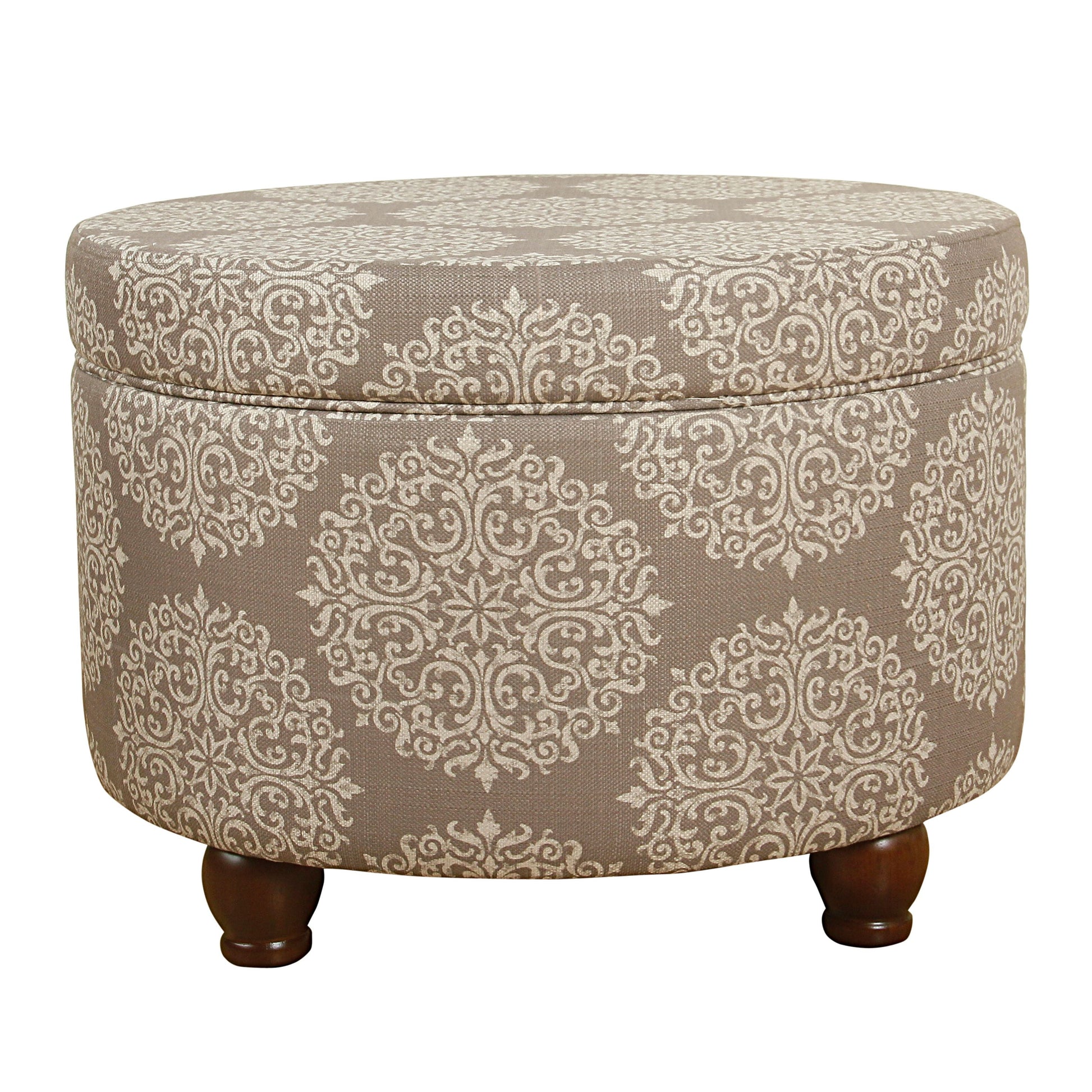 HomePop Storage Ottoman, Multiple Colors