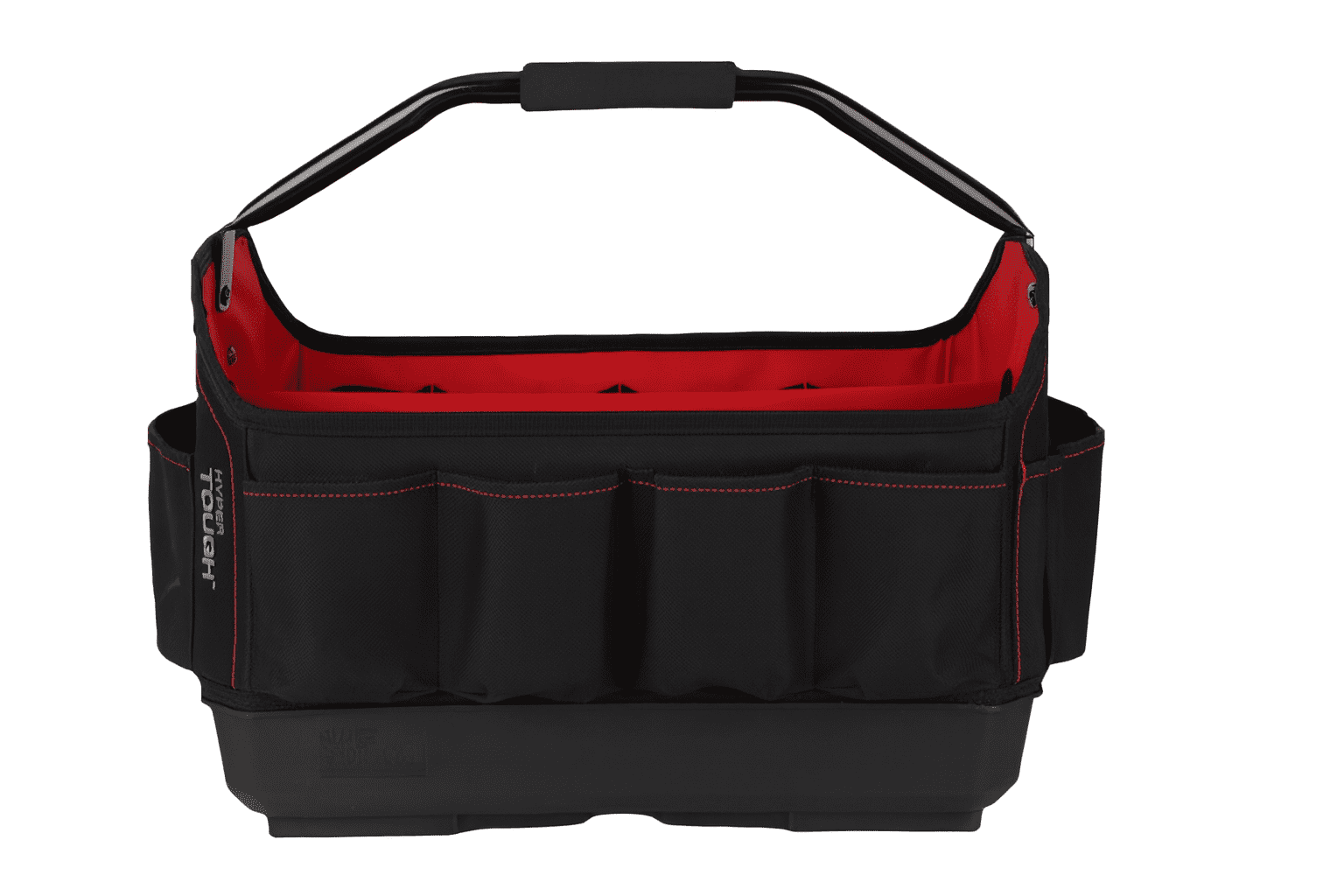 Hyper Tough Hyper Stack Full Size Tool Tote â€“ Large Stackable Storage Organizer with Carry Handle