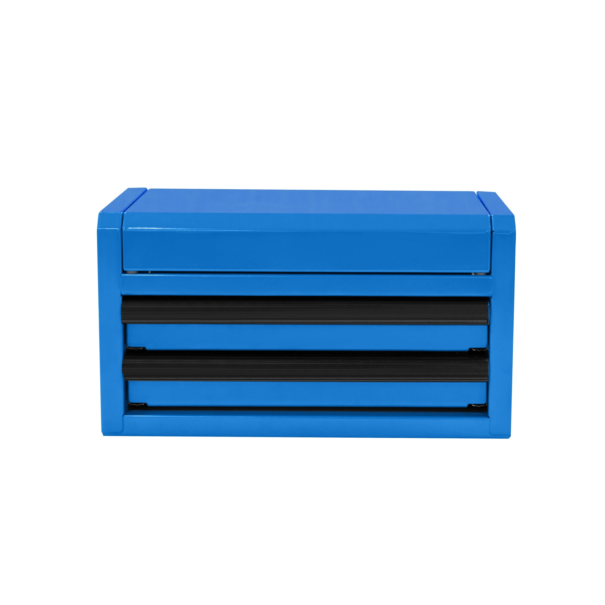 Hyper Tough Mini 10-inch 2-Drawer Steel Toolbox, 250th Blue